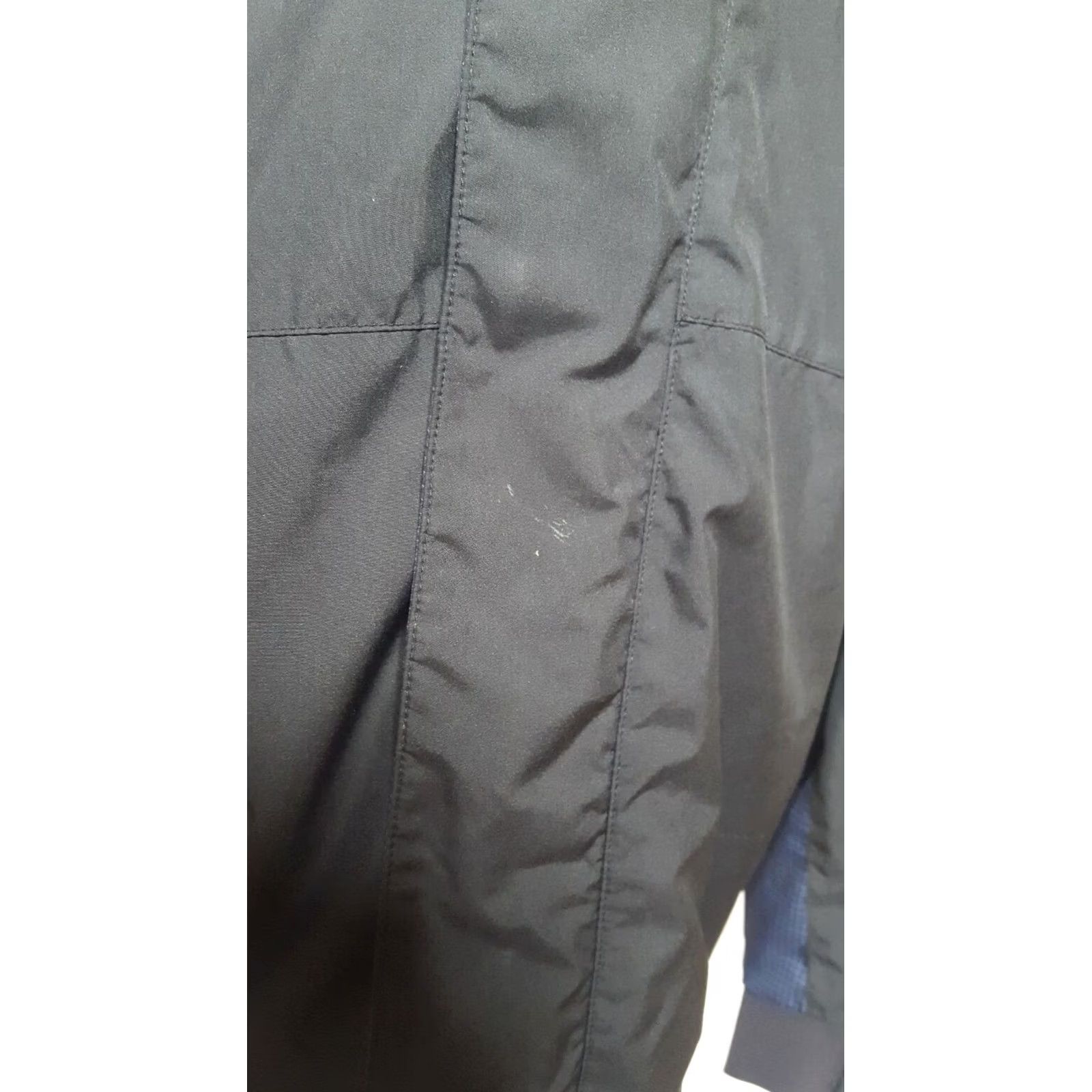 Footjoy FootJoy Jacket Mens XL Windbreaker Black Blue Full Zip Golf Long Sleeve Vented Polyester Shell Nylon Lining Size US XL / EU 56 / 4 - 6 Thumbnail