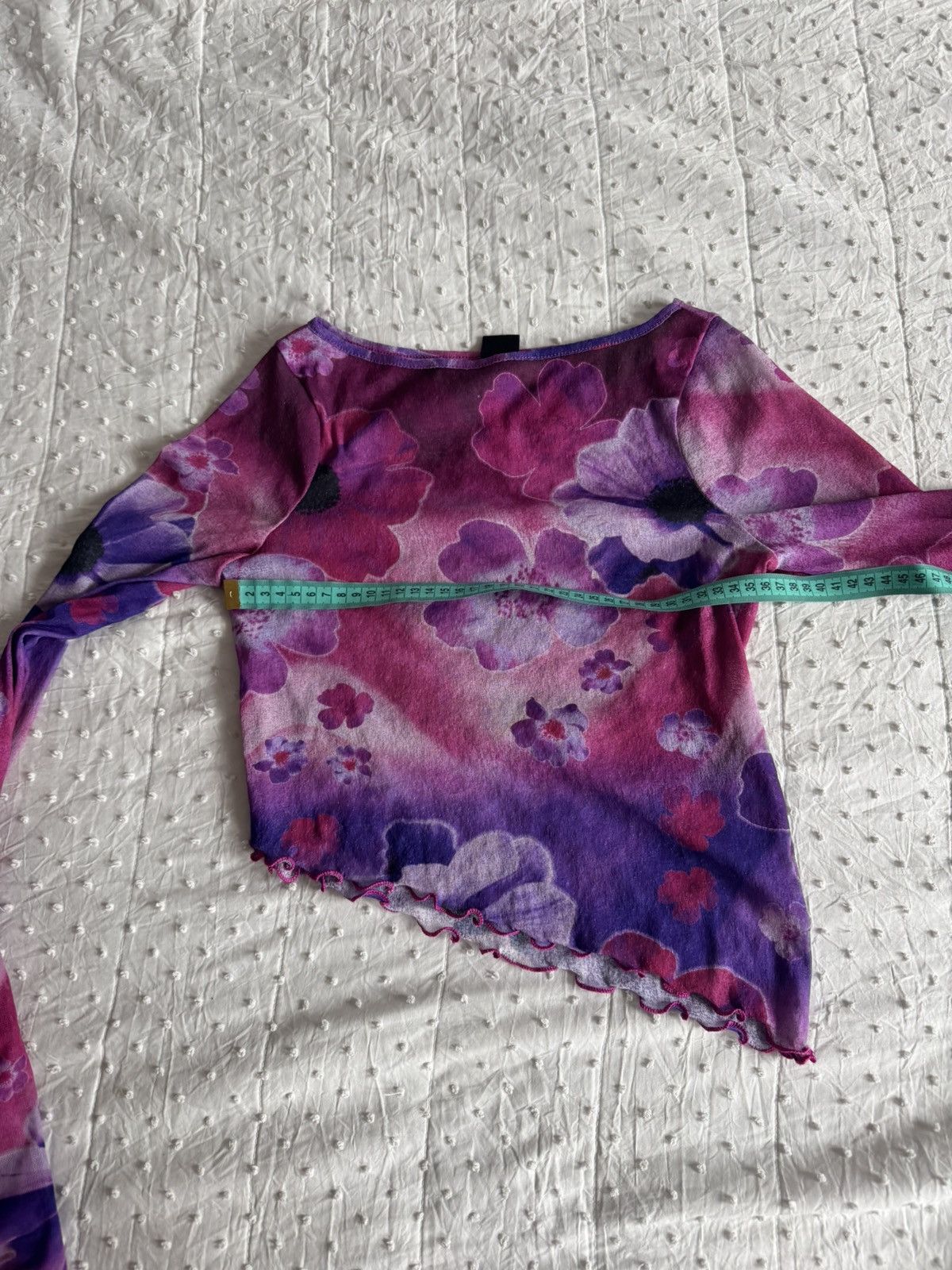 Urban Outfitters Asymmetrical floral mesh skirt + top set 🌸 Size S / US 4 / IT 40 - 9 Thumbnail