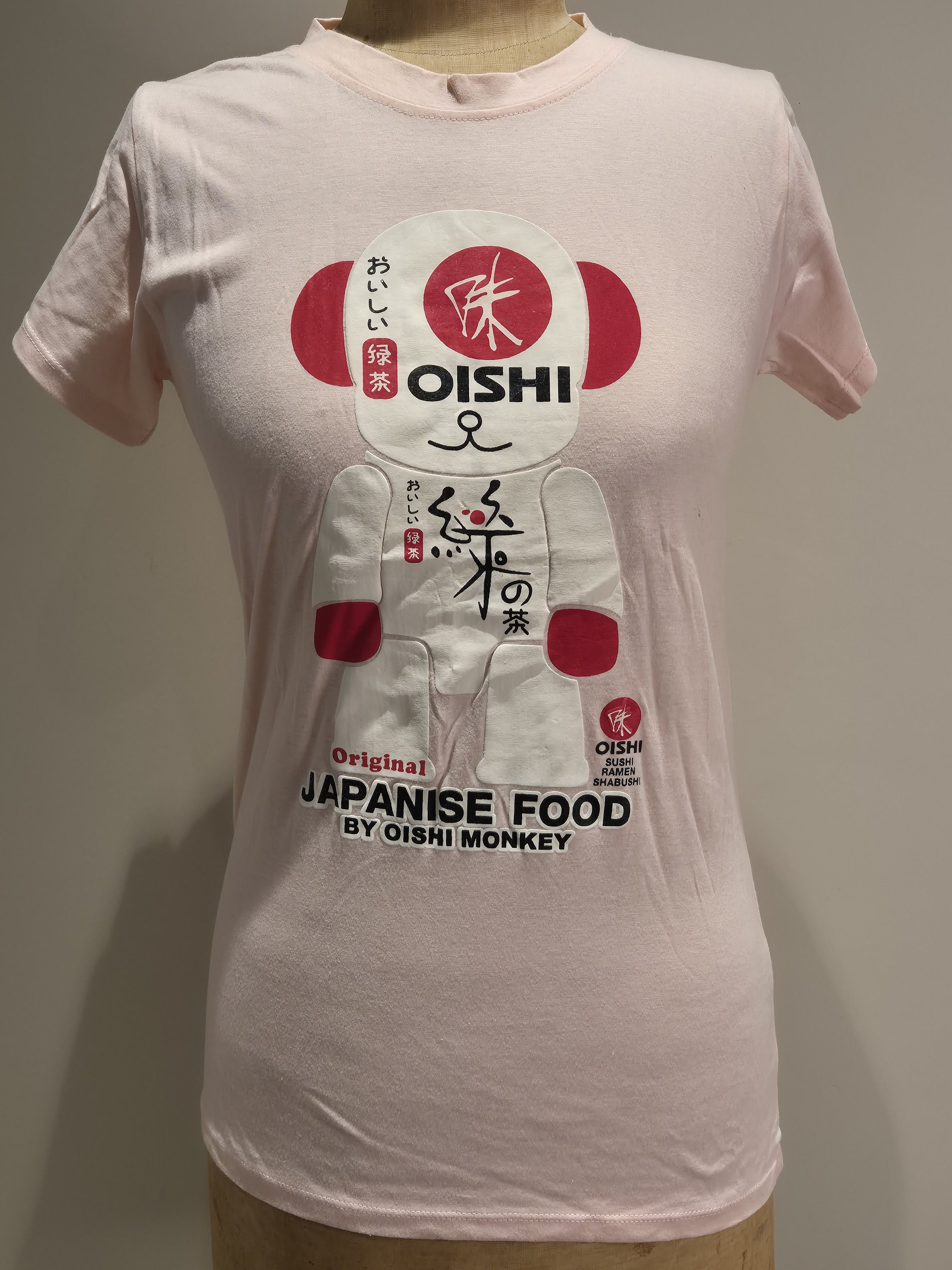 Japanese Brand Oishi Monkey pink t-shirt Size S / US 4 / IT 40 - 1 Preview