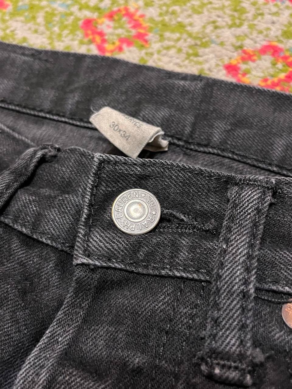 Vintage Polo Double R Ralph Lauren Selvedge Made In USA Pants 30x34 Size US 34 / EU 50 - 7 Thumbnail