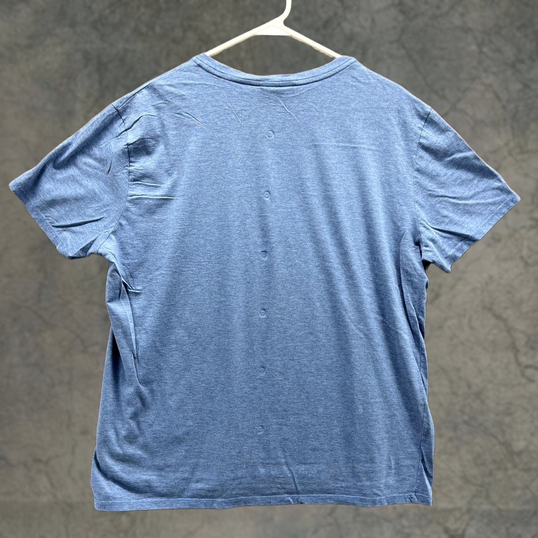 Lacoste Lacoste Shirt Mens XL Blue 100% Pima Cotton Regular Fit Crewneck Logo Tee Size US XL / EU 56 / 4 - 1 Thumbnail
