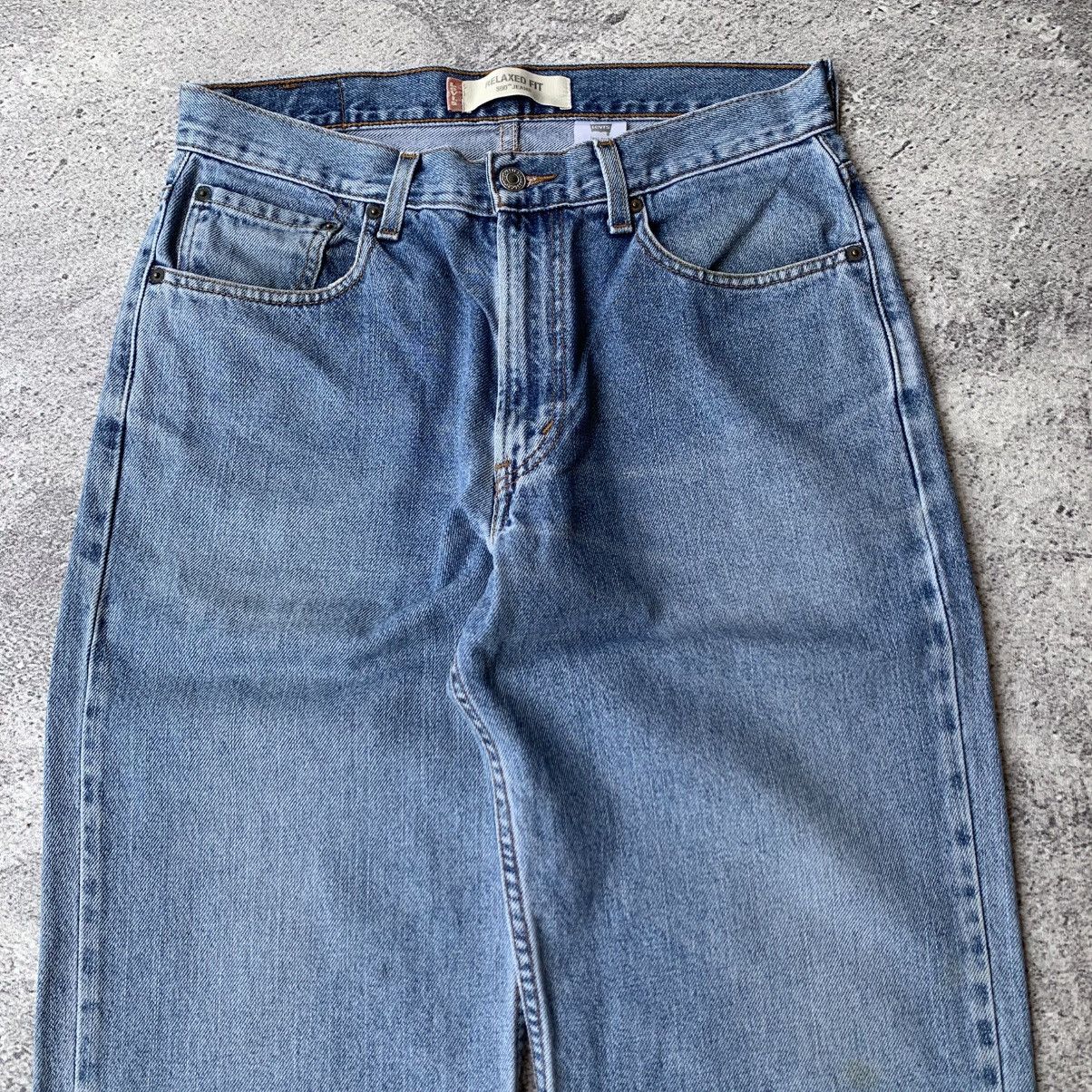 Levi's Vintage Clothing Vintage Levi’s 550 Relaxed fit Blue wash Jeans Size US 32 / EU 48 - 3 Thumbnail