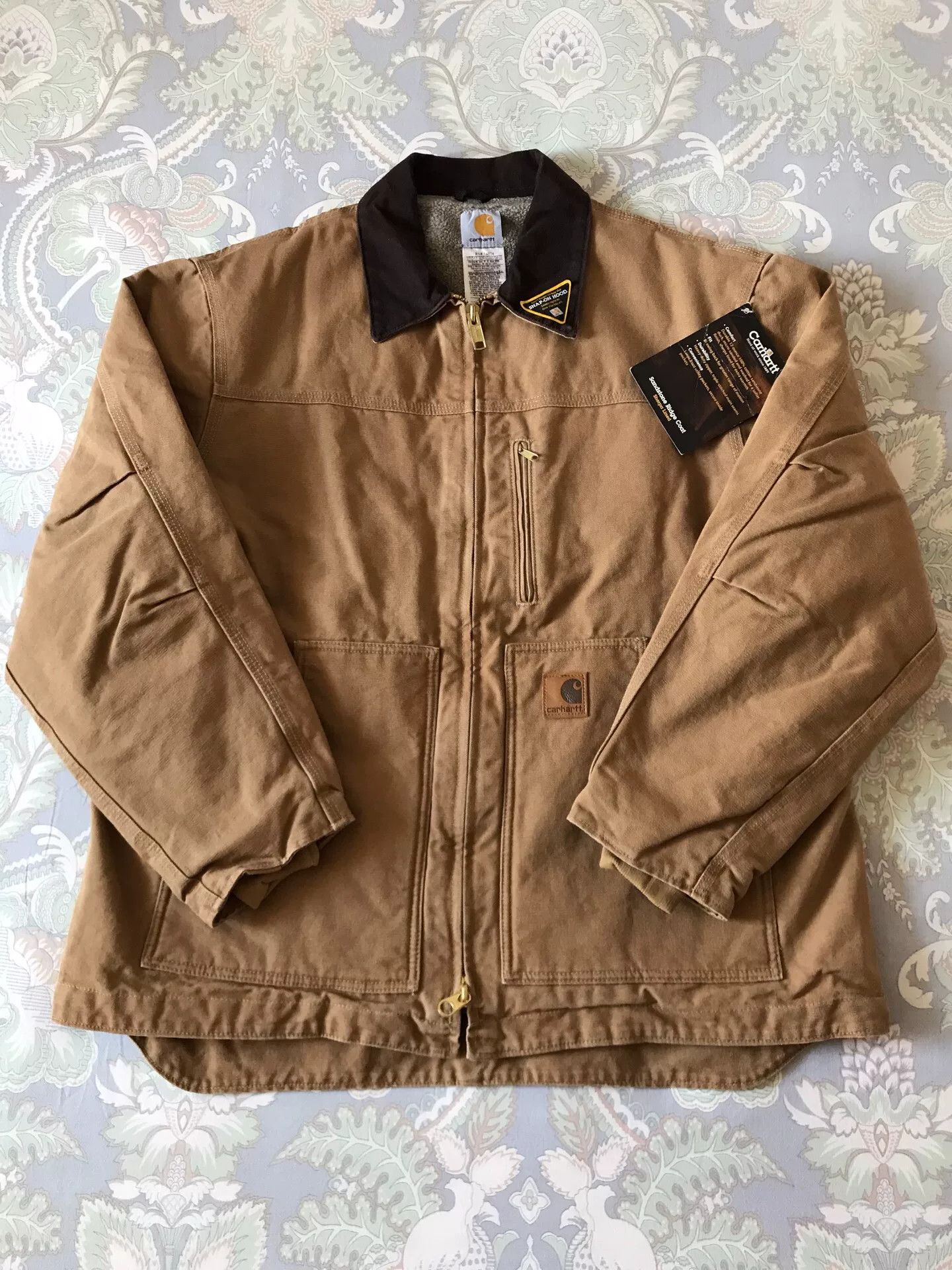 Carhartt Carhartt C61 CML Washed Canvas Jacket Size US XL / EU 56 / 4 - 1 Thumbnail