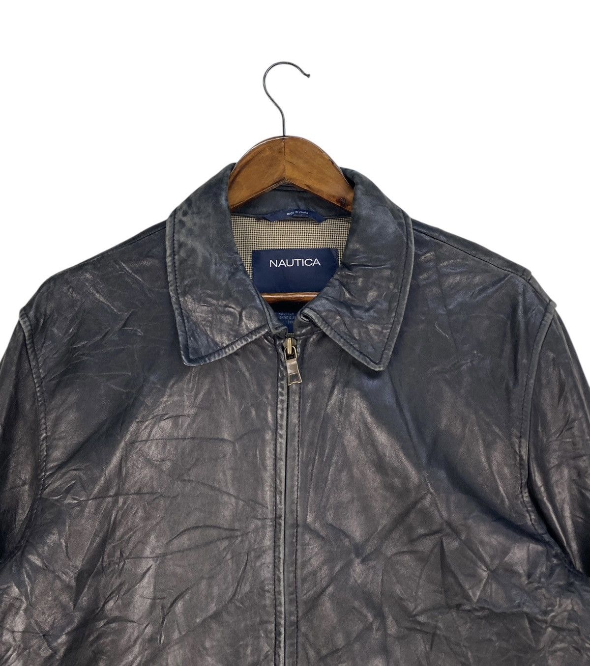 Nautica Nautica Pure Leather Jacket Size US M / EU 48-50 / 2 - 2 Thumbnail