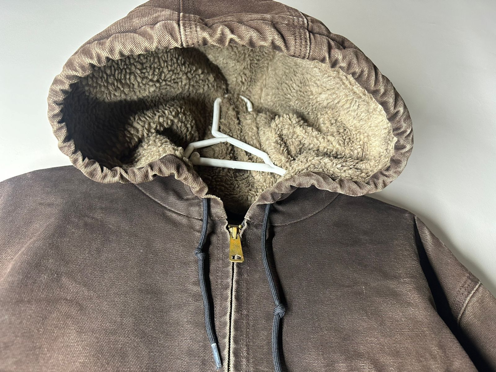 Carhartt × Vintage Vintage Carhartt hooded jacket XL TALL Size US XL / EU 56 / 4 - 4 Thumbnail