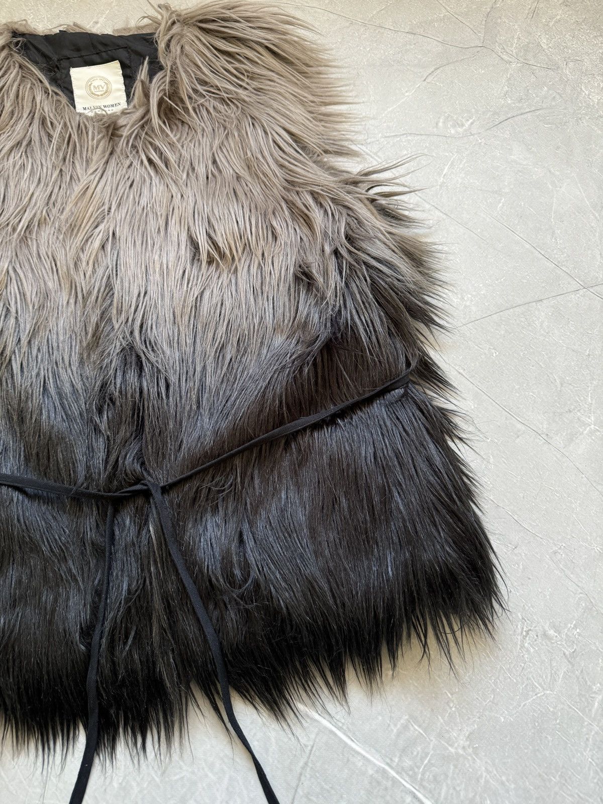 Hysteric Glamour Vtg Fuzzy Fur Vest y2k If Six Was Nine LGB Rick Owens Style Size M / US 6-8 / IT 42-44 - 4 Thumbnail