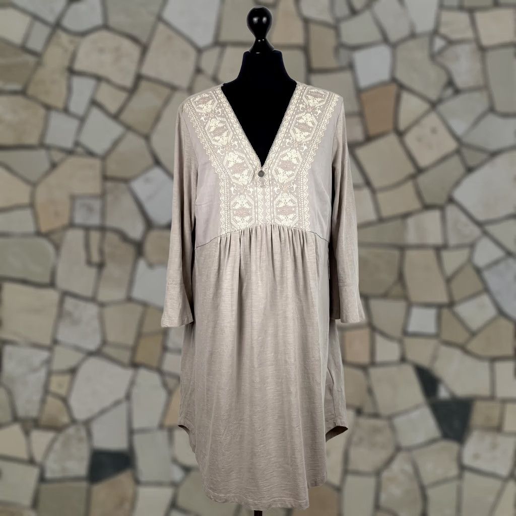 Vintage Odd Molly 632 tunic blouse shirt M Size 3 beige womens Size XS / US 0-2 / IT 36-38 - 1 Thumbnail