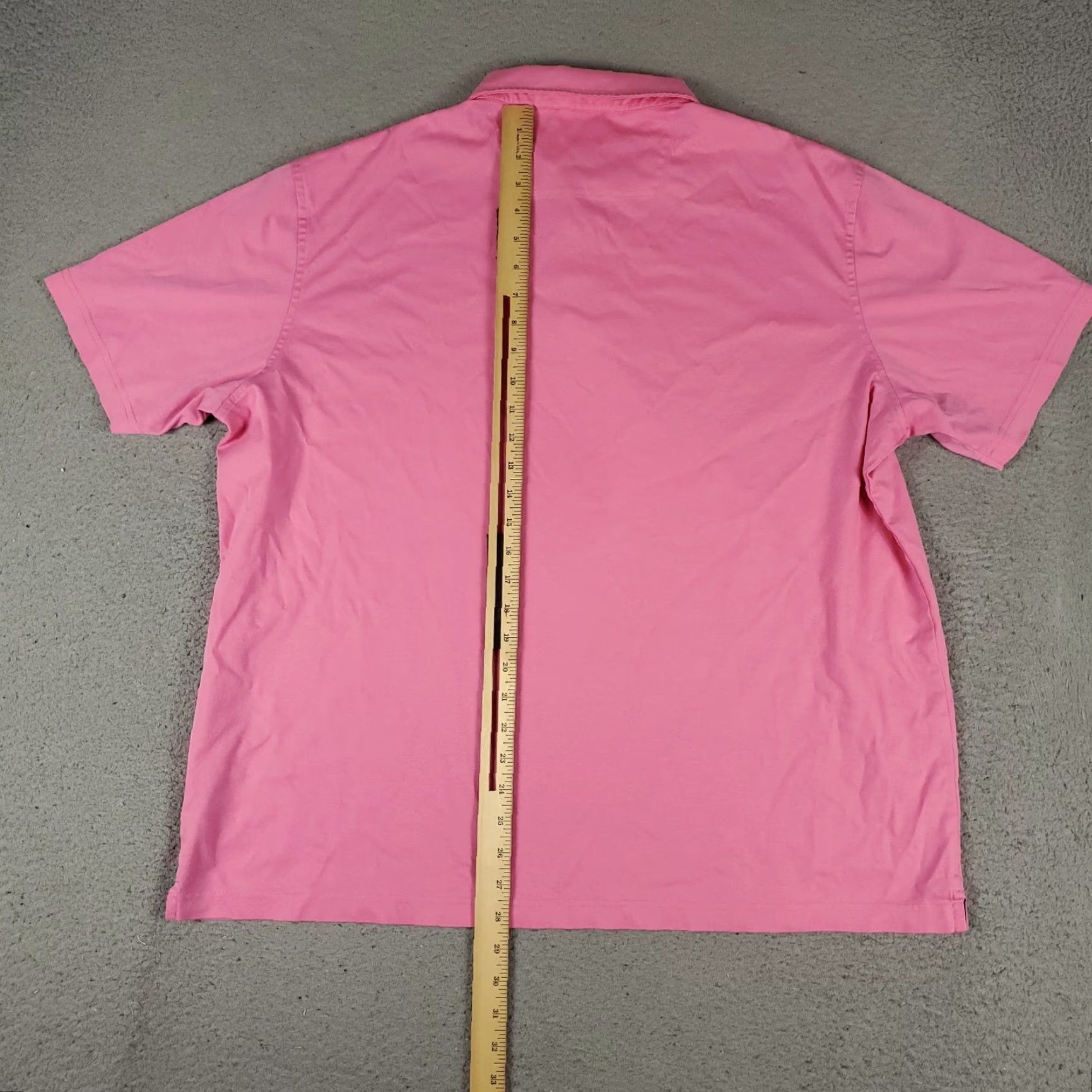 BUGATCHI VINTAGE Bugatchi Polo Shirt Men XL Pink Casual Short Sleeve Cotton Men’s Classic Sports Size US XL / EU 56 / 4 - 4 Thumbnail