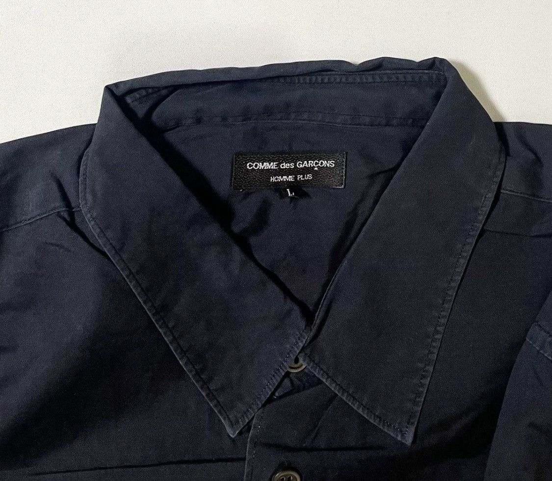 Comme des Garcons Cdg homme plus washed black button up Size US L / EU 52-54 / 3 - 4 Thumbnail