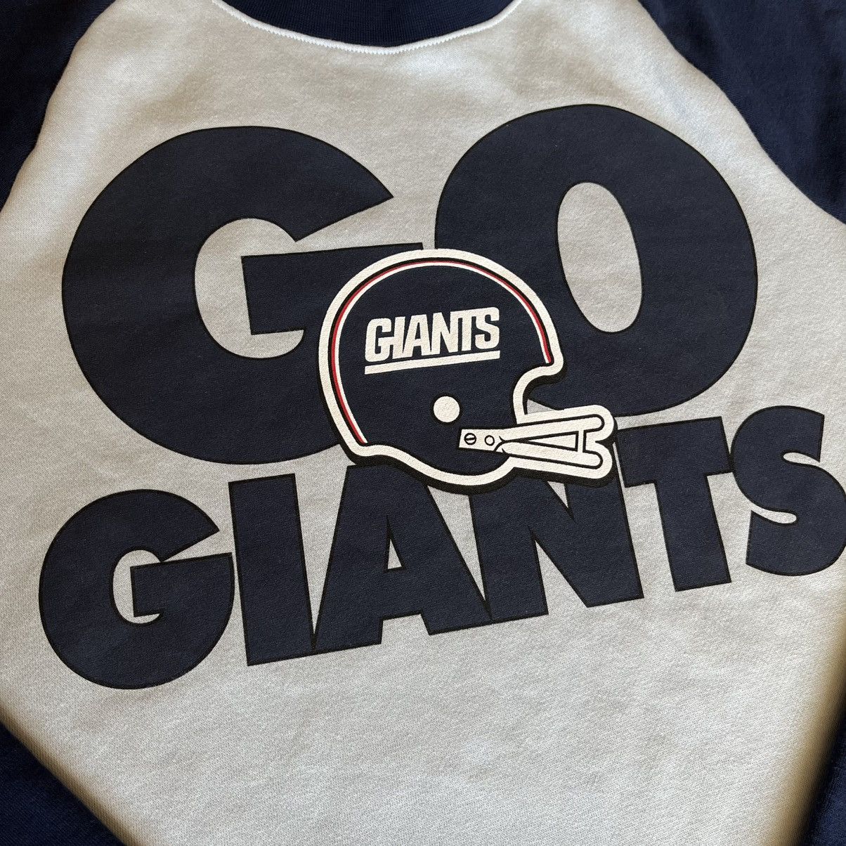 NFL × Nike Vintage NFL New York Giants Nike Historic Raglan Sweatshirt Size US S / EU 44-46 / 1 - 3 Thumbnail