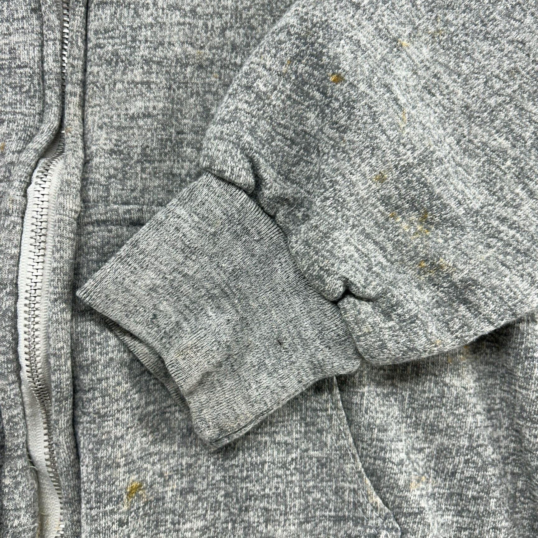 Vintage VINTAGE Kodiakpass Hoodie Mens XL Grey Full Zip Thermal Lined Cotton 70s 90s Fish Size US XL / EU 56 / 4 - 5 Thumbnail