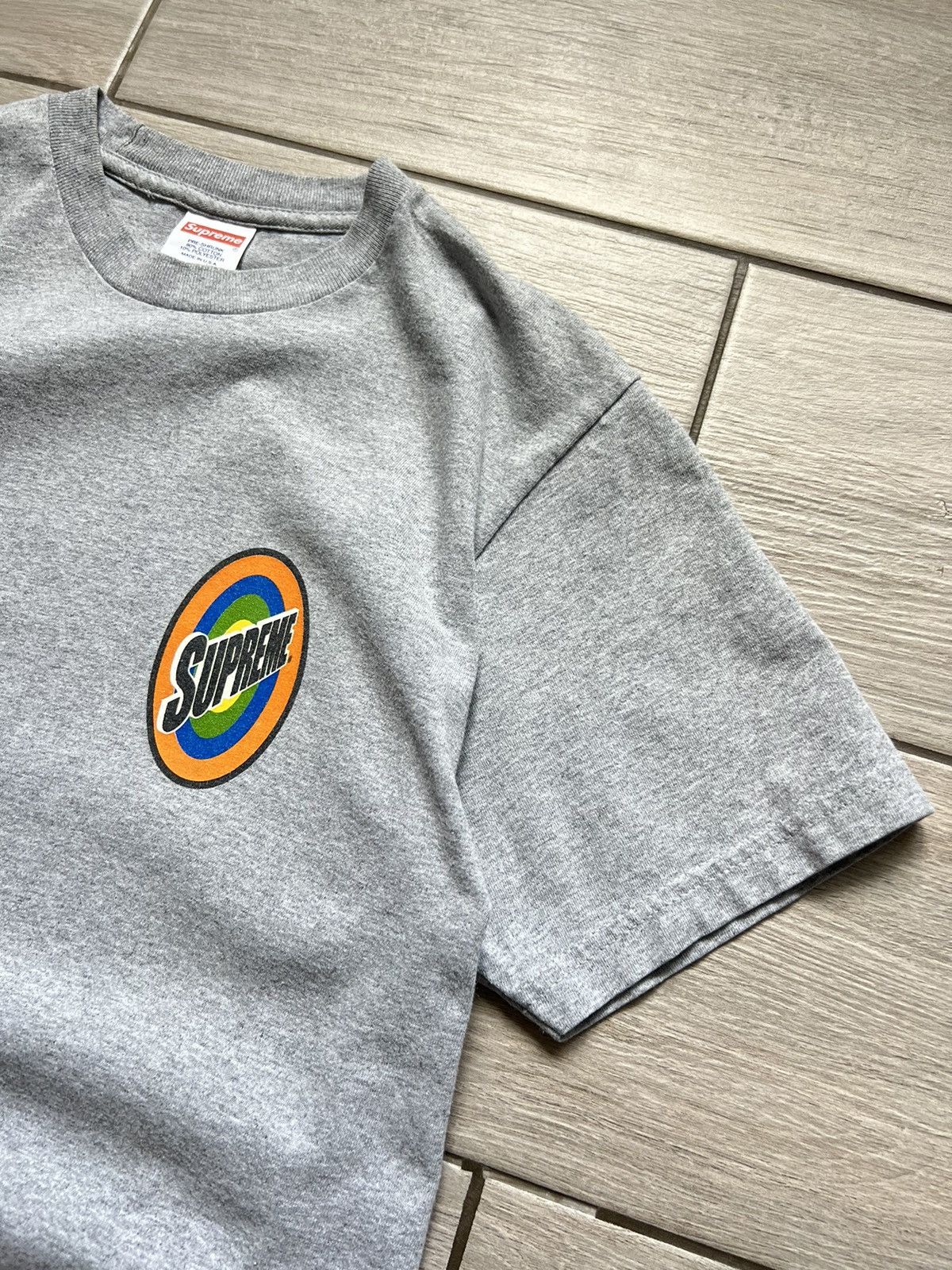 Supreme Vintage Supreme SS16 Spin Tide Logo Tee Size US S / EU 44-46 / 1 - 7 Thumbnail