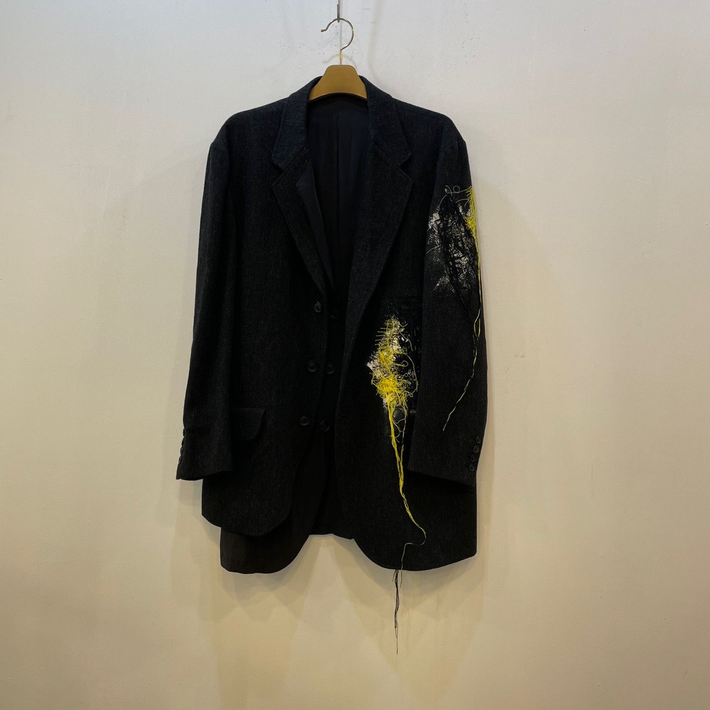 Yohji Yamamoto yohji yamamoto 20fw destroyed jacket Size US XL / EU 56 / 4 - 2 Thumbnail