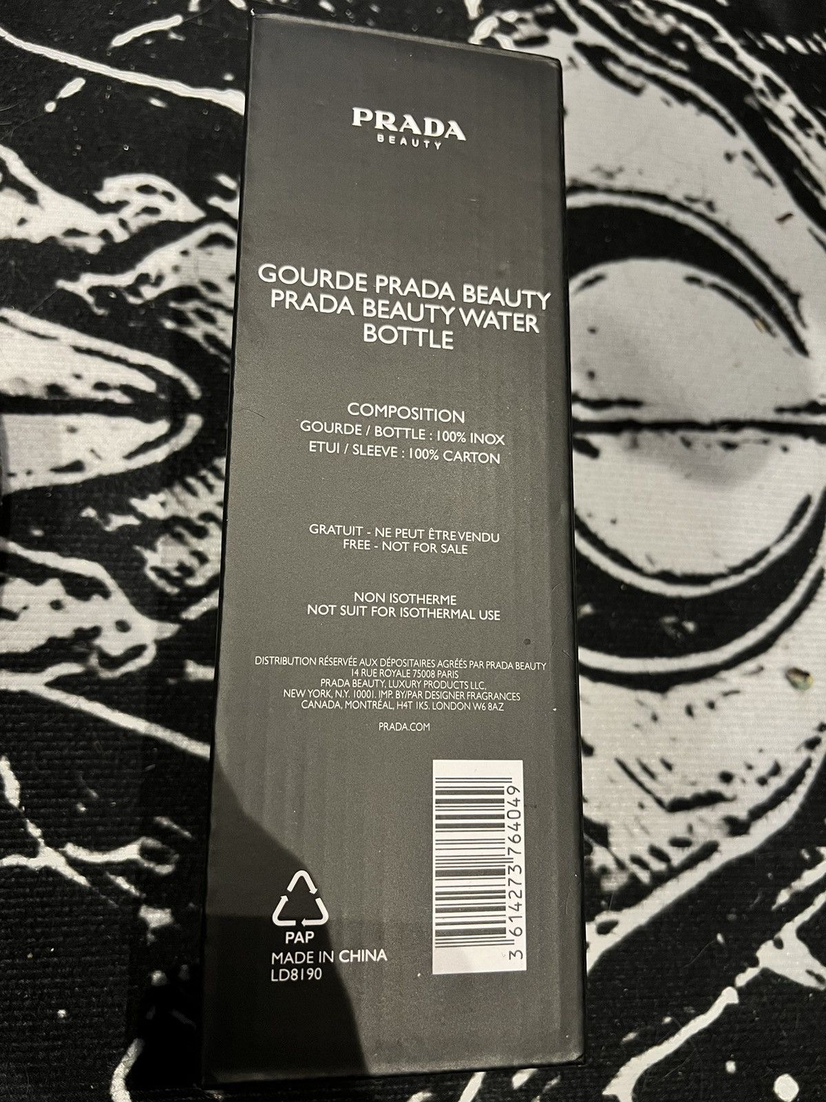 Prada Prada bottle inox steel Size ONE SIZE - 7 Thumbnail