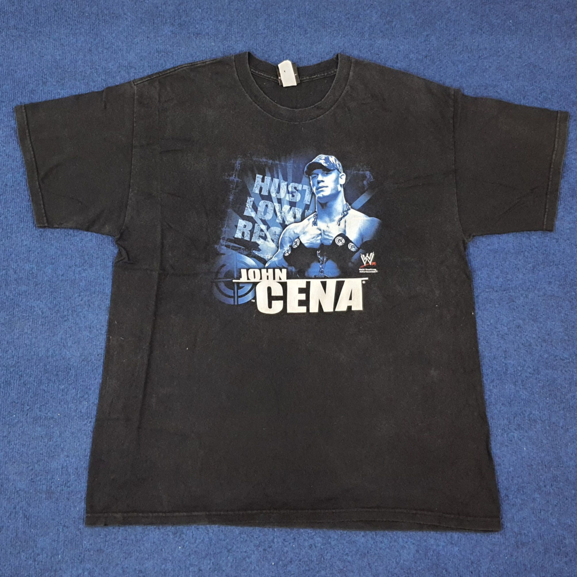 Vintage × WWE Vintage WWE John Cena World Wrestling Champion Tshirt Size US XL / EU 56 / 4 - 1 Thumbnail