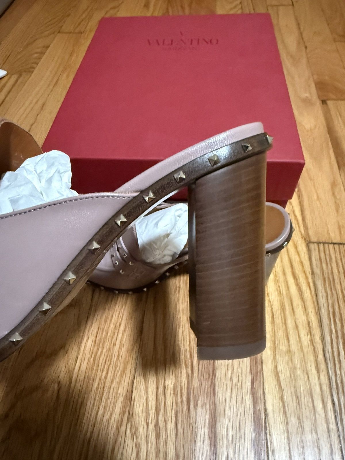 Valentino Valentino Womens Mule/ Heel Shoe 38 Size US 8 / IT 38 - 3 Thumbnail