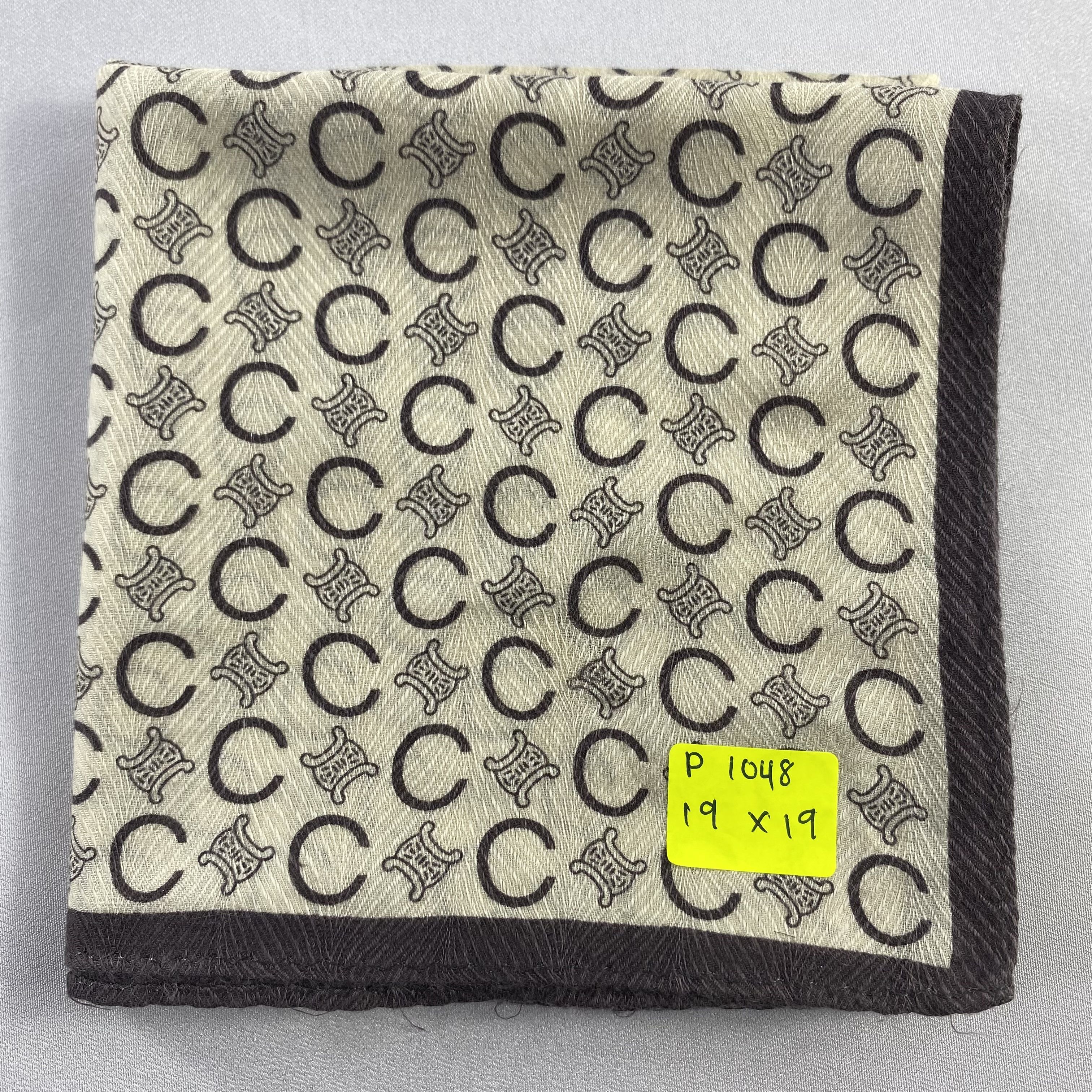 Celine × Vintage Celine Handkerchief / Neckerchief / Bandana-P1048 Size ONE SIZE - 7 Thumbnail