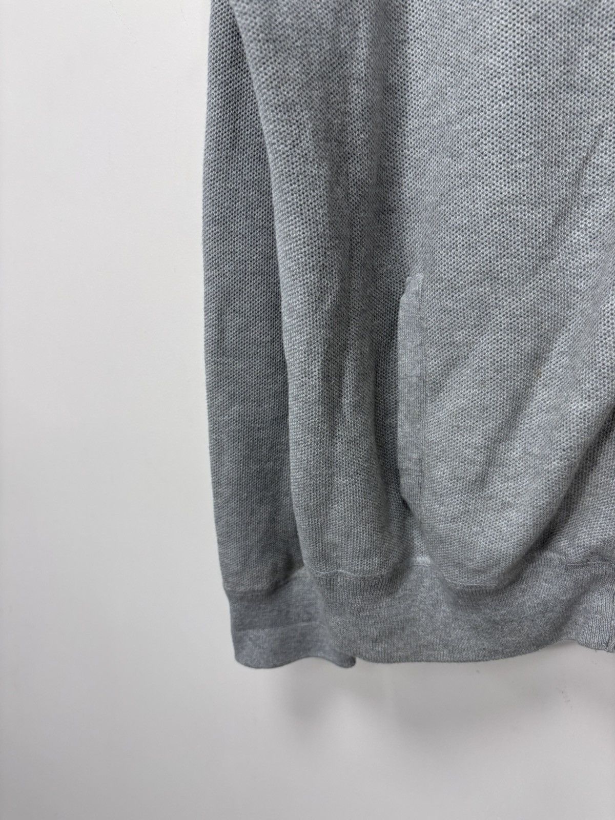 Polo Ralph Lauren Polo Ralph Lauren Men’s Grey Pima Cotton Full Zip Sweater Size US XL / EU 56 / 4 - 5 Thumbnail