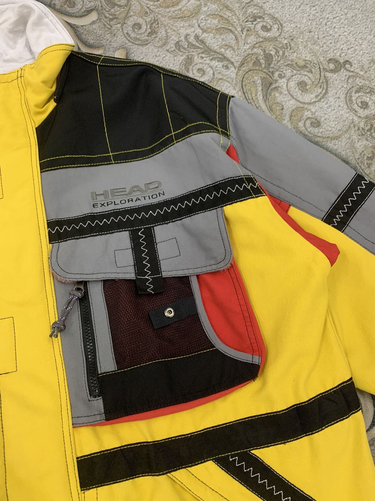 Japanese Brand Vintage Head Exploration Technical Ski Wear Jacket Size US L / EU 52-54 / 3 - 6 Thumbnail