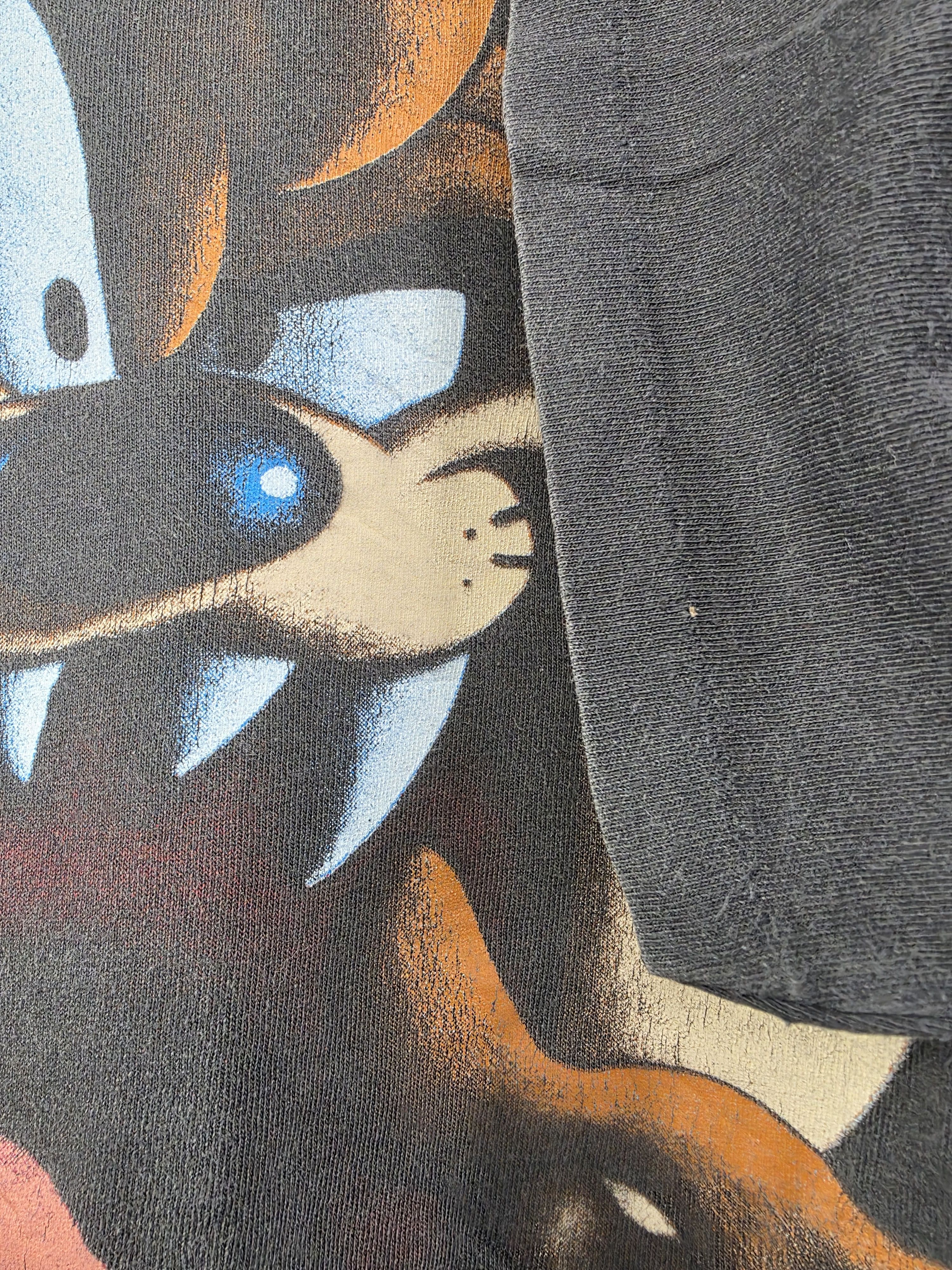 Disney × Vintage × Warner Bros 1997 Warner Bros Taz Blackout XL 24.5" 30.5" Size US XL / EU 56 / 4 - 4 Thumbnail