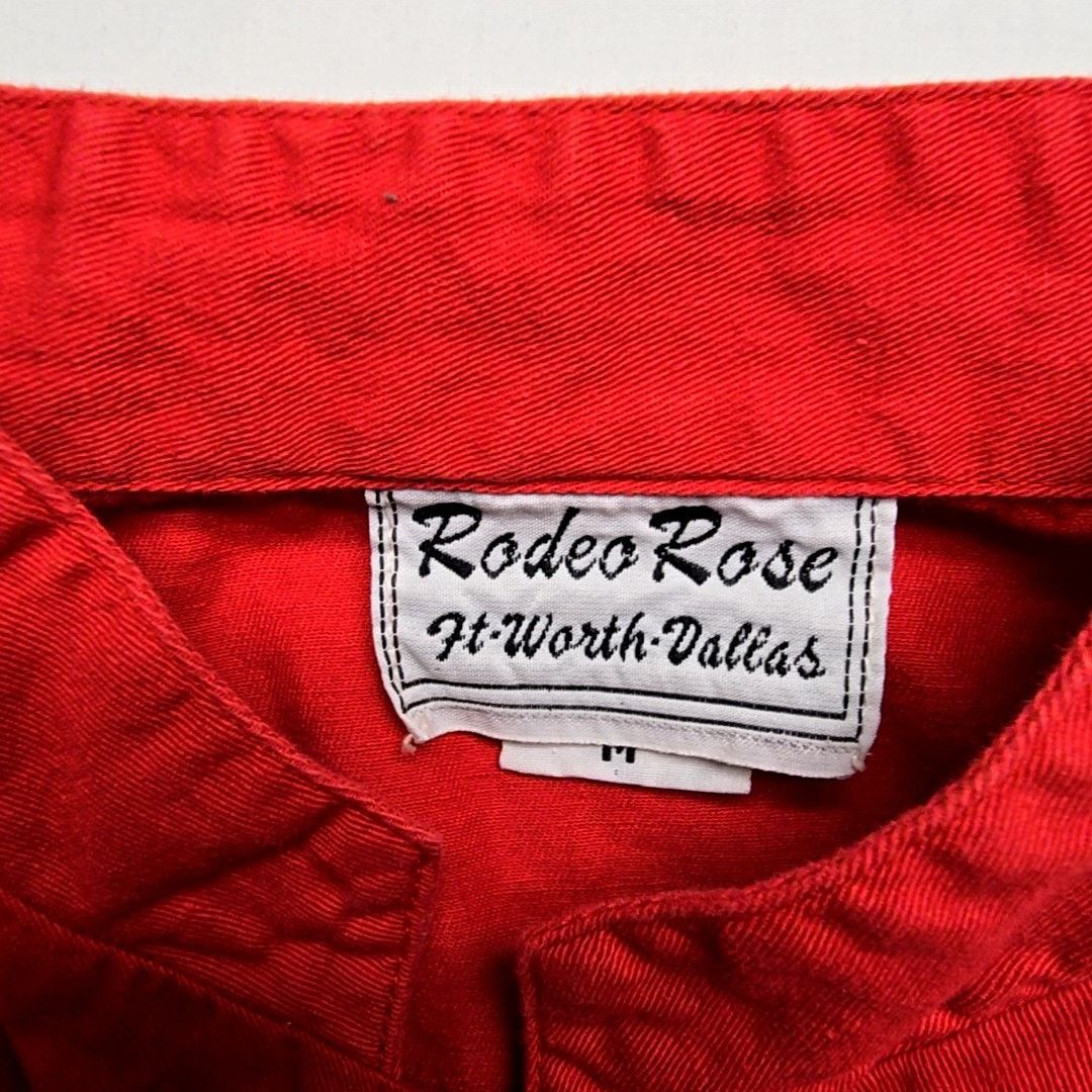 Vintage Vintage Rodeo Rose Western Style Red Buttoned Up M Shirt Size M / US 6-8 / IT 42-44 - 6 Thumbnail