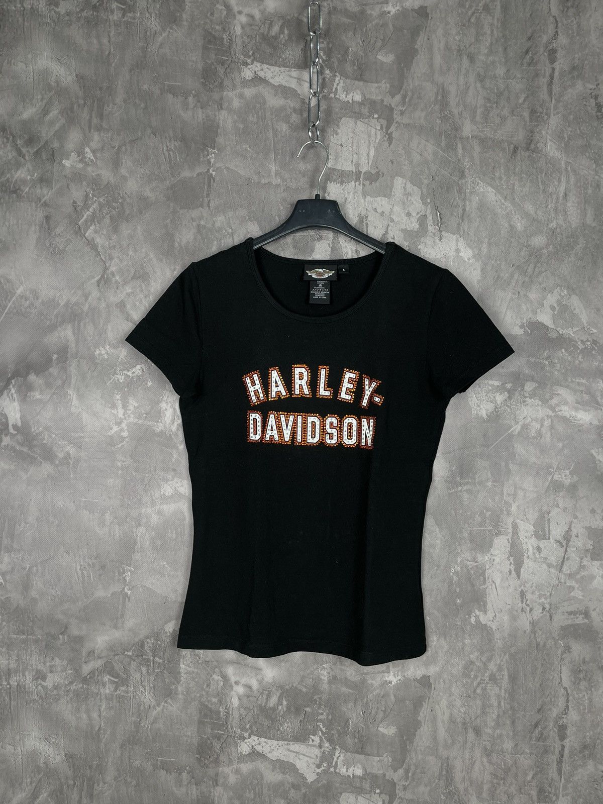 Harley Davidson × Vintage Harley Davidson Vintage Y2K 90s printed tank top Size S / US 4 / IT 40 - 1 Thumbnail