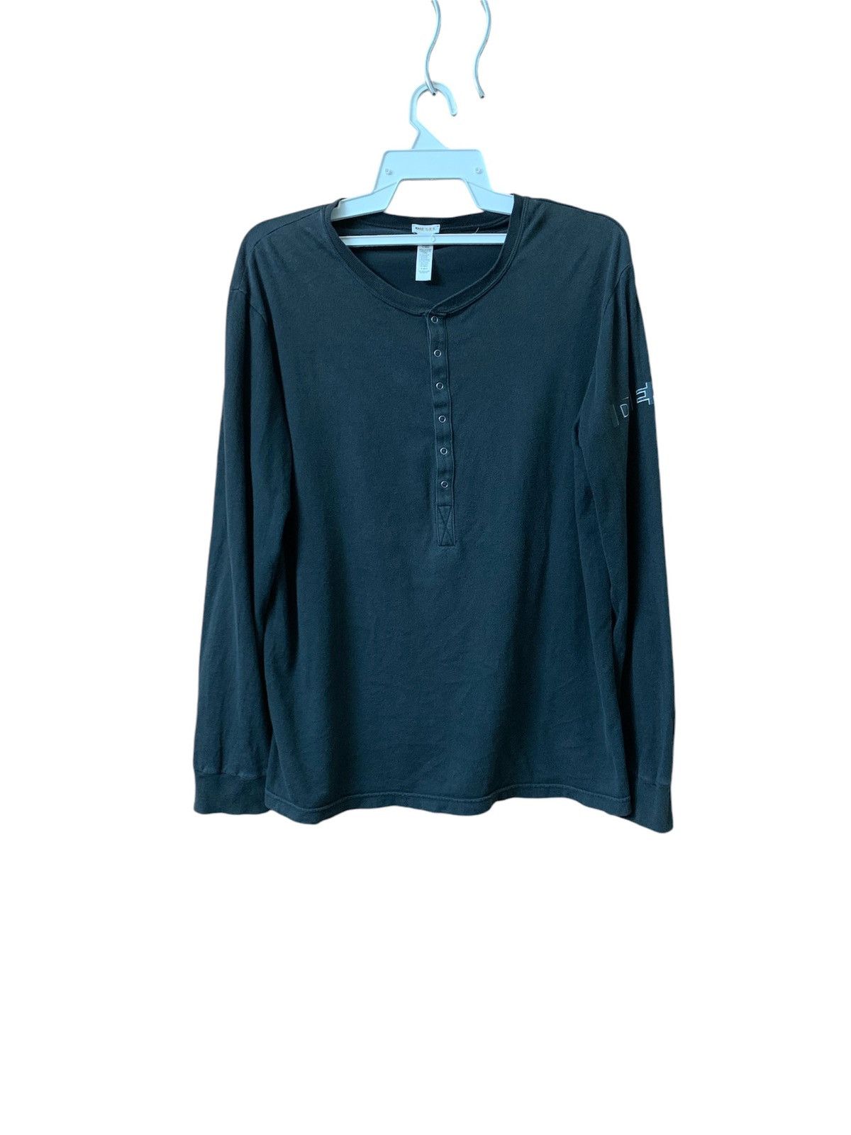 Diesel Diesel half button long sleeve shirt Size US M / EU 48-50 / 2 - 2 Thumbnail