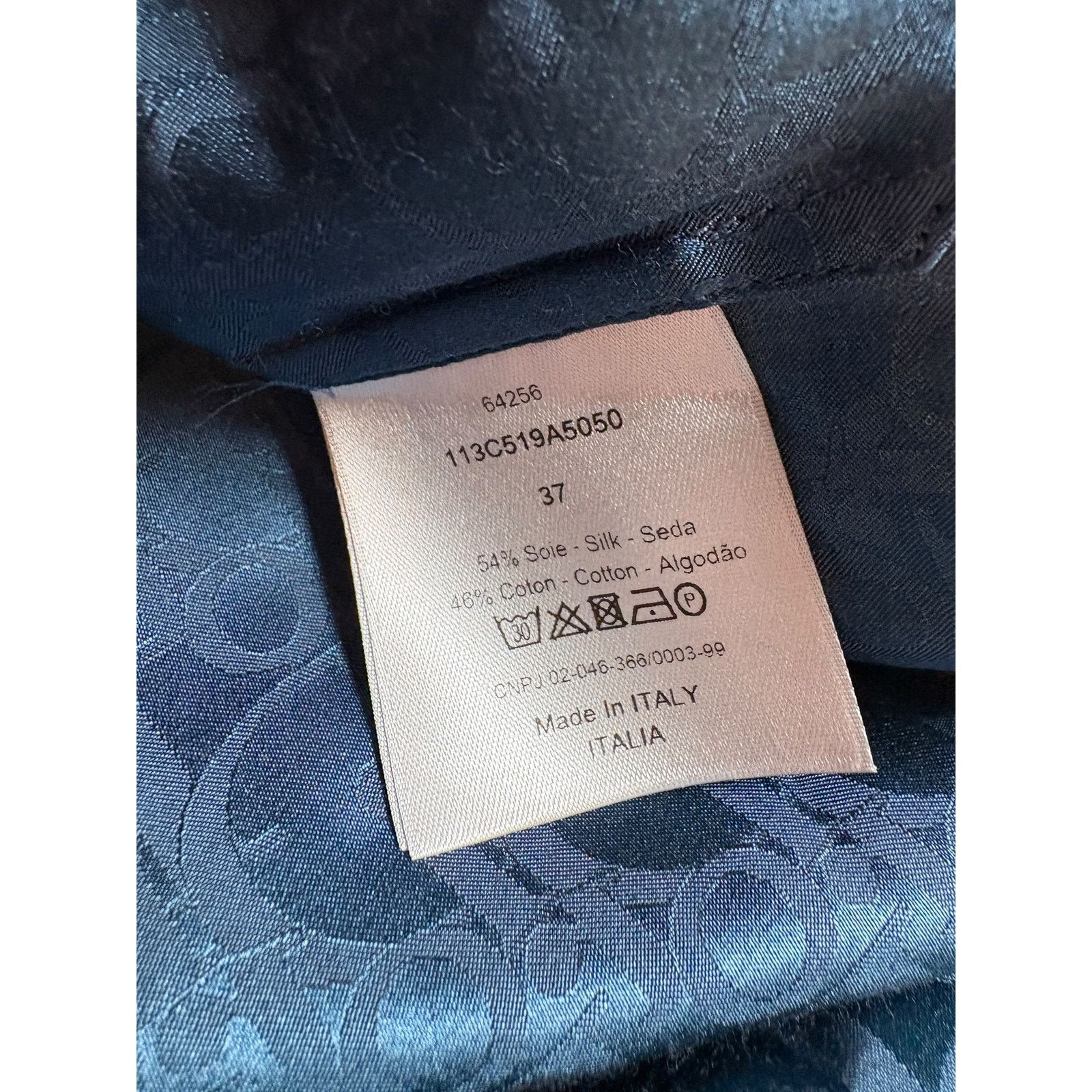 Dior Dior Oblique Blue Silk Cotton Short Sleeve Buttonup Shirt 37 Size US S / EU 44-46 / 1 - 5 Thumbnail