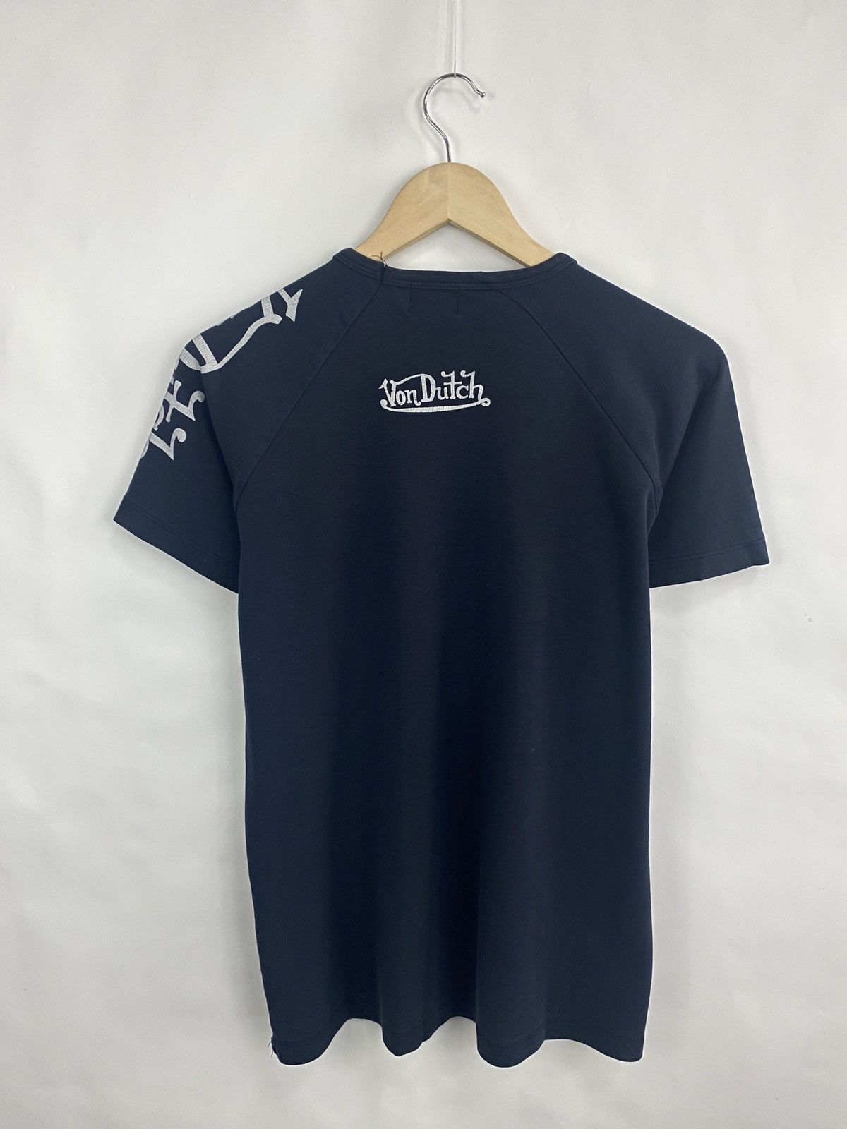 Von Dutch 🇺🇸 Vintage 90s Von Dutch Motorcycle Choppers T-Shirt Rare Size US M / EU 48-50 / 2 - 8 Thumbnail
