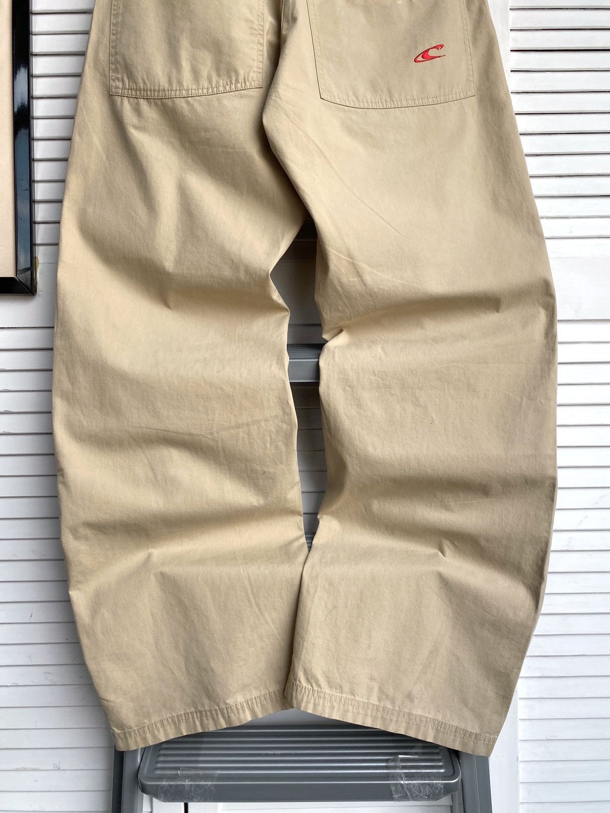 O'Neill Vintage O’Neil Baggy Skateboarding Light Pants Y2K Beige Size US 31 - 11 Thumbnail