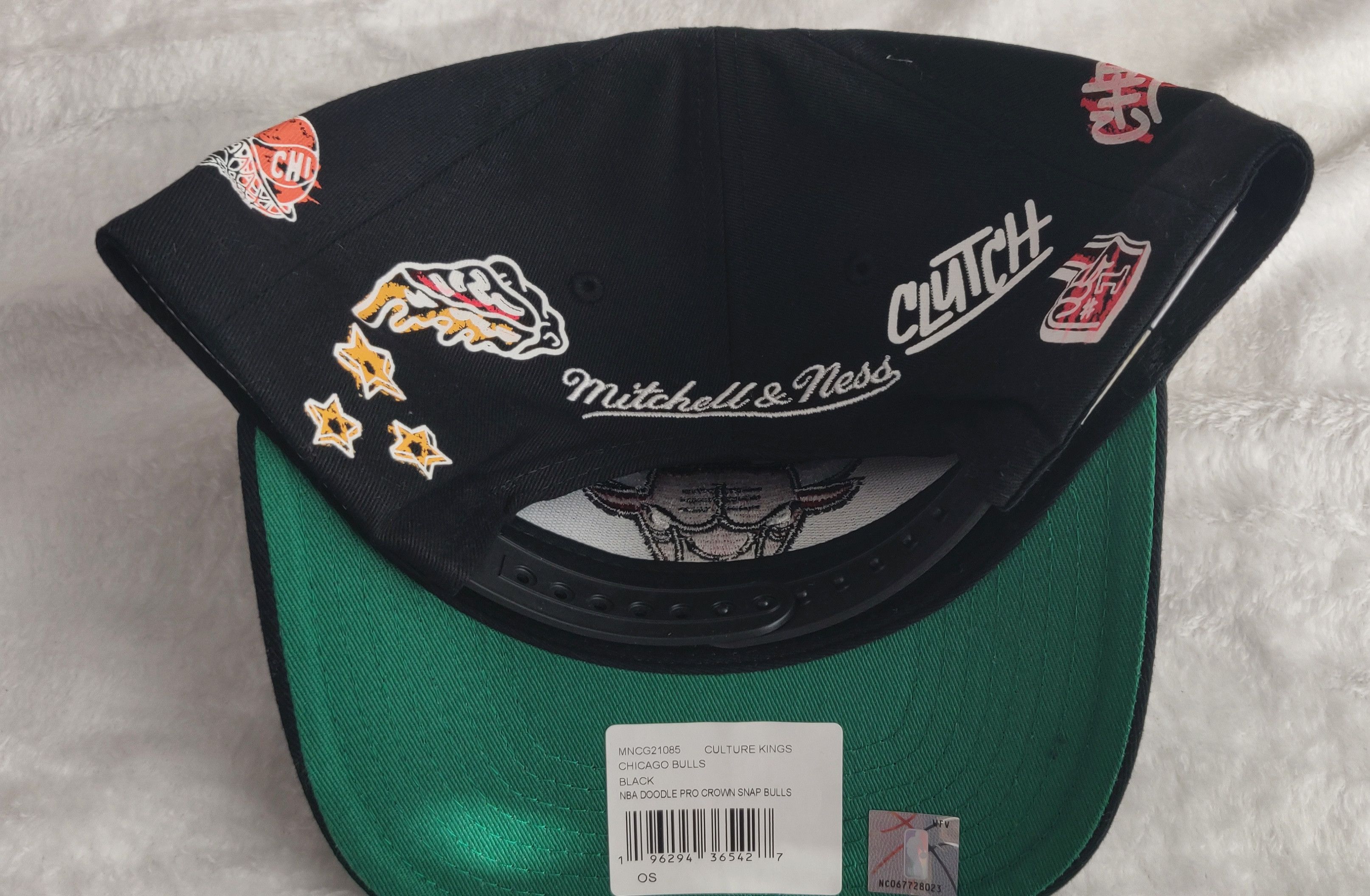 Other Chicago Bulls Mitchell & Ness Pro Crown Snapback Size 38 - 2 Thumbnail
