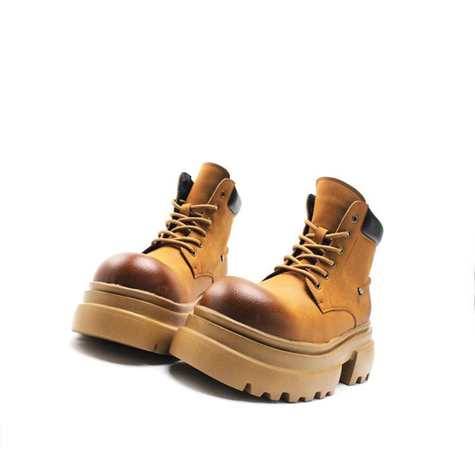 Japanese Brand Chunky Platform Combat Boots Size US 9 / EU 42 - 4 Thumbnail