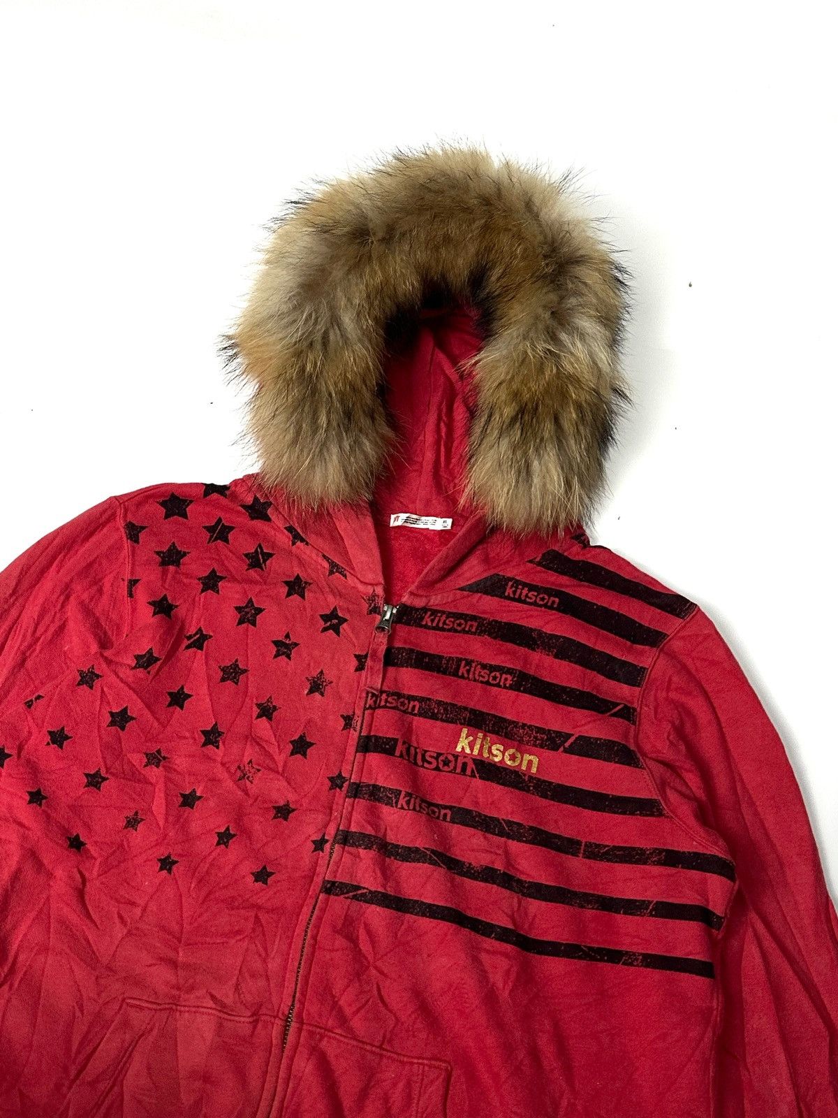 If Six Was Nine Kitson-Furhoodie stars japanese uniqlo Style Ifsix Lgb Size US M / EU 48-50 / 2 - 1 Thumbnail
