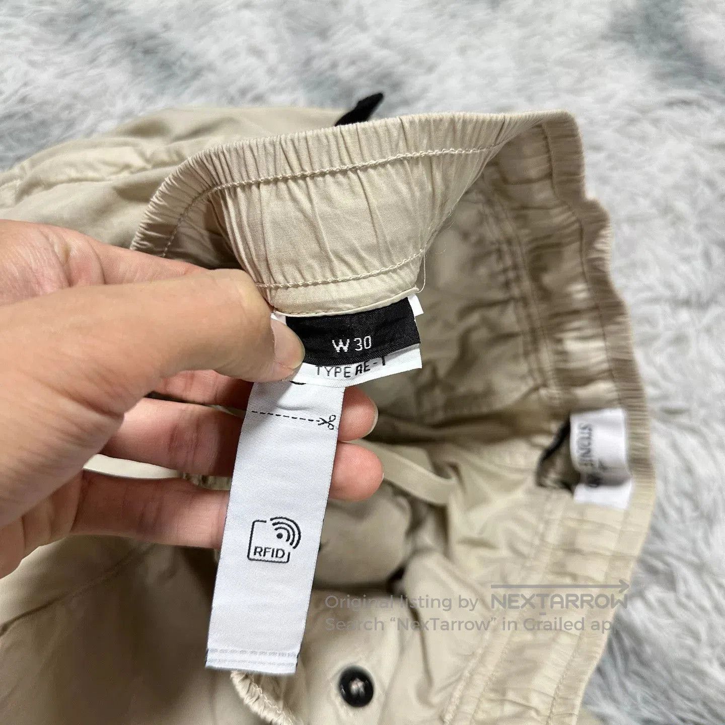 Stone Island stone island cargo pants in off-white. Size US 30 / EU 46 - 5 Thumbnail