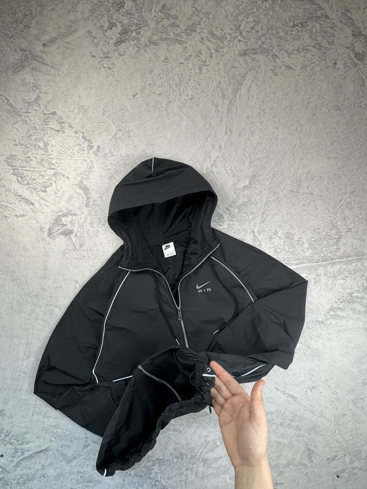 Nike × Nike ACG NIKE AIR VINTAGE BASIC LOGO OVERSIZE NYLON LIGHT JACKET Size US S / EU 44-46 / 1 - 4 Thumbnail