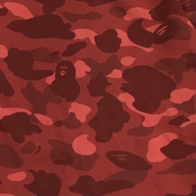 Bape BAPE Red camo full zip hoodie a bathing ape NIGO Size US L / EU 52-54 / 3 - 6 Thumbnail