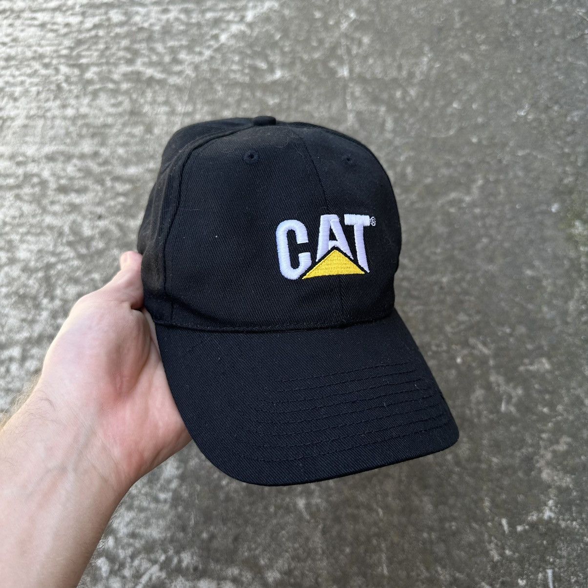 Caterpillar × Vintage Vintage Cap Caterpillar Hats Big Logo Streetwear Size ONE SIZE - 1 Thumbnail