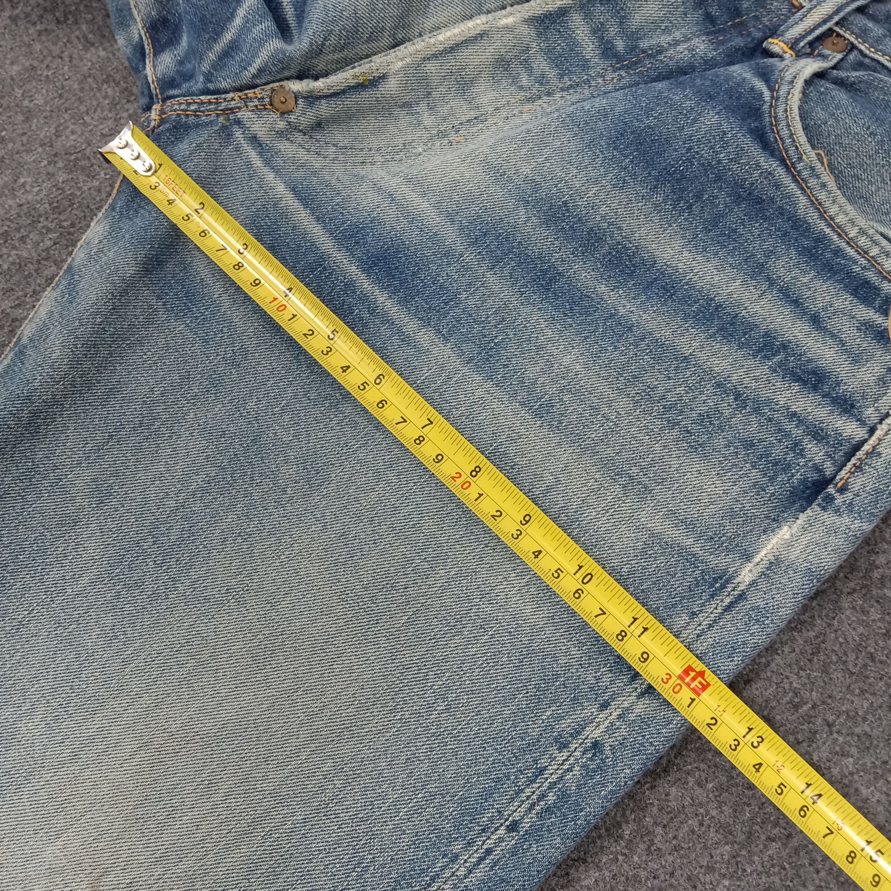 Japanese Brand × Vintage Japanese Brand Evisu Selvedge Daicock Custom Art Jeans Size US 27 - 13 Thumbnail