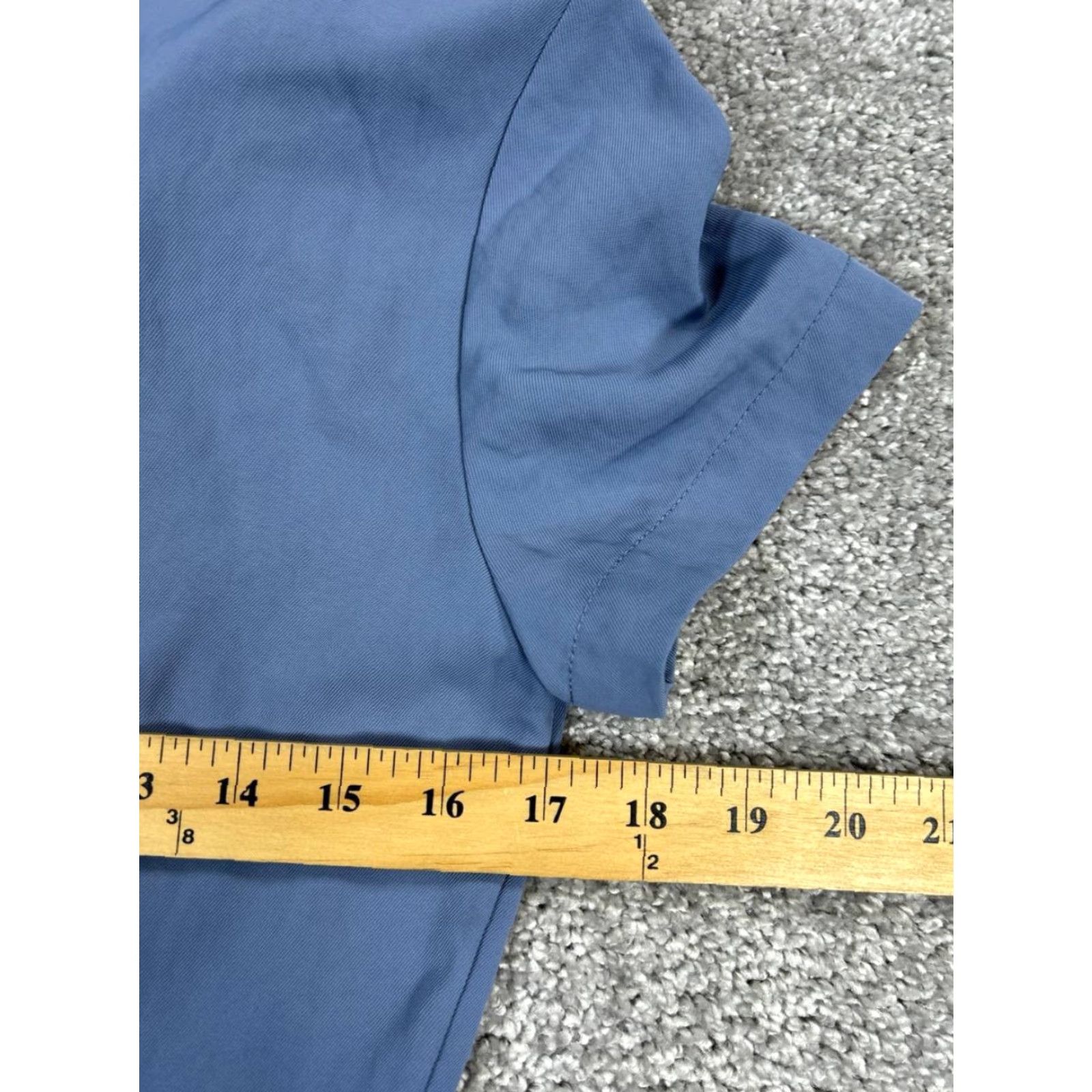 Everlane Everlane Dress Womens 0 Blue Wrap Blouson Size XS / US 0-2 / IT 36-38 - 6 Thumbnail