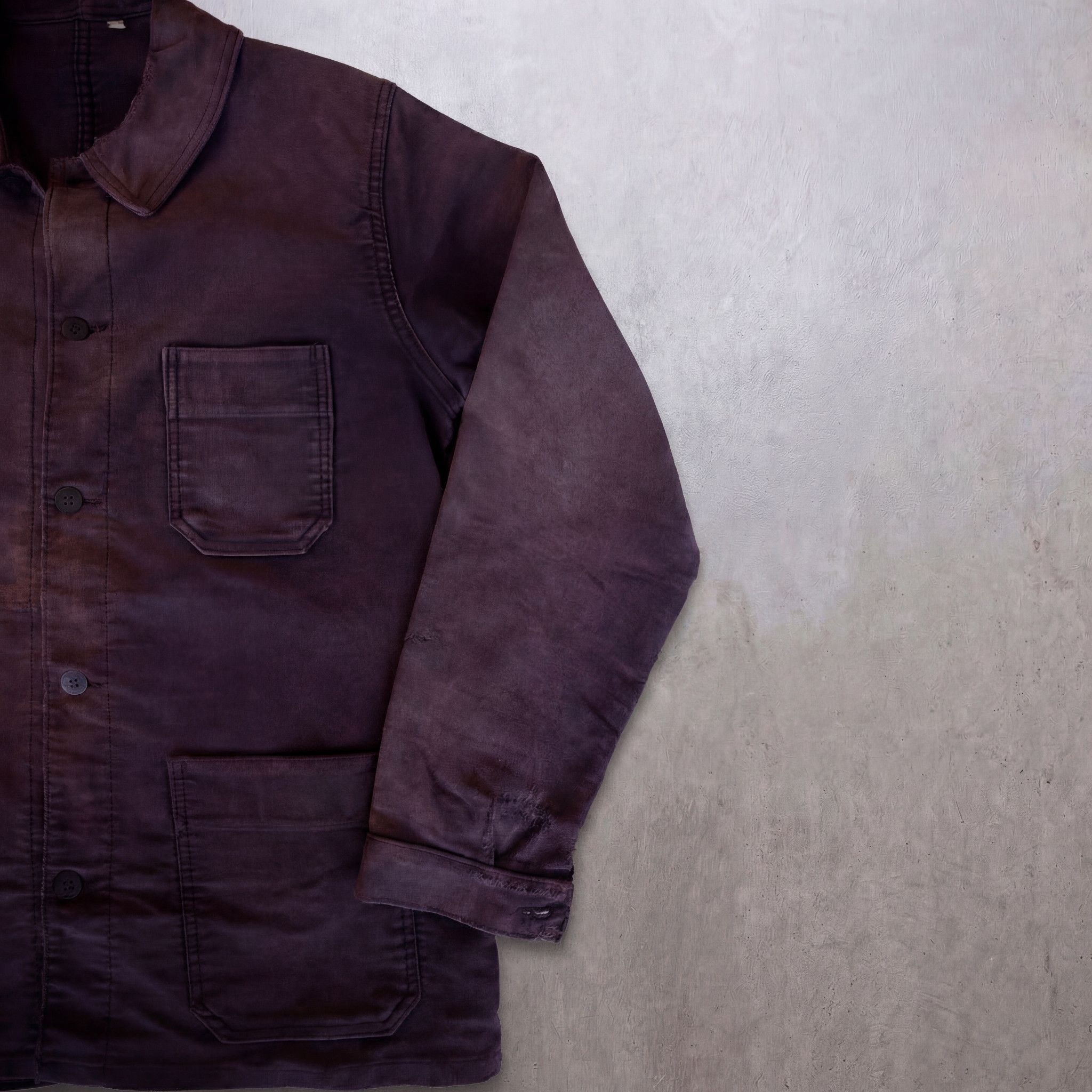 Vintage Vintage 50s French Chore Jacket Size US M / EU 48-50 / 2 - 4 Thumbnail