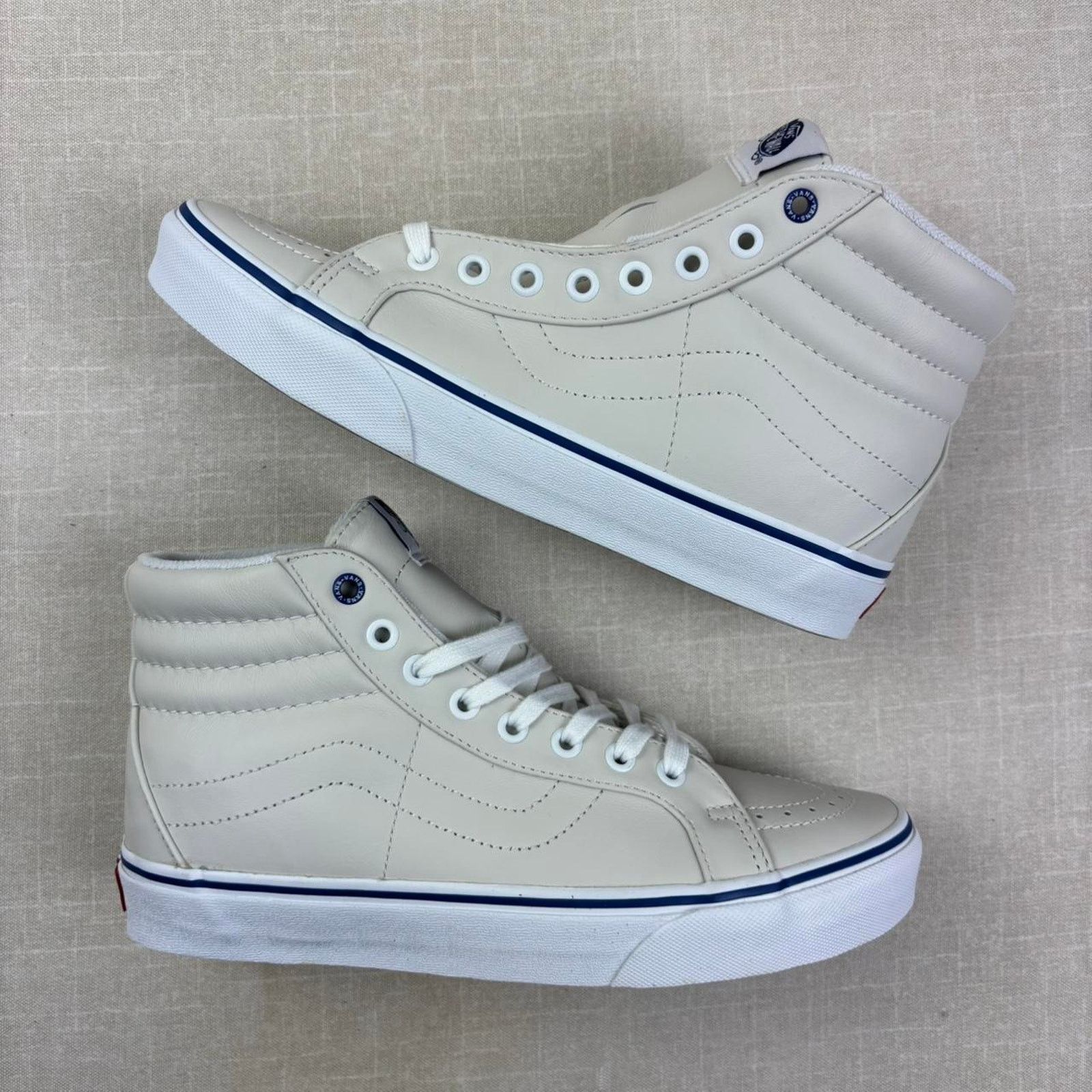 Vans 🧈 2020 Vans Sk8-Hi Reissue "Butter Leather" 8M Size US 8 / EU 41 - 2 Thumbnail
