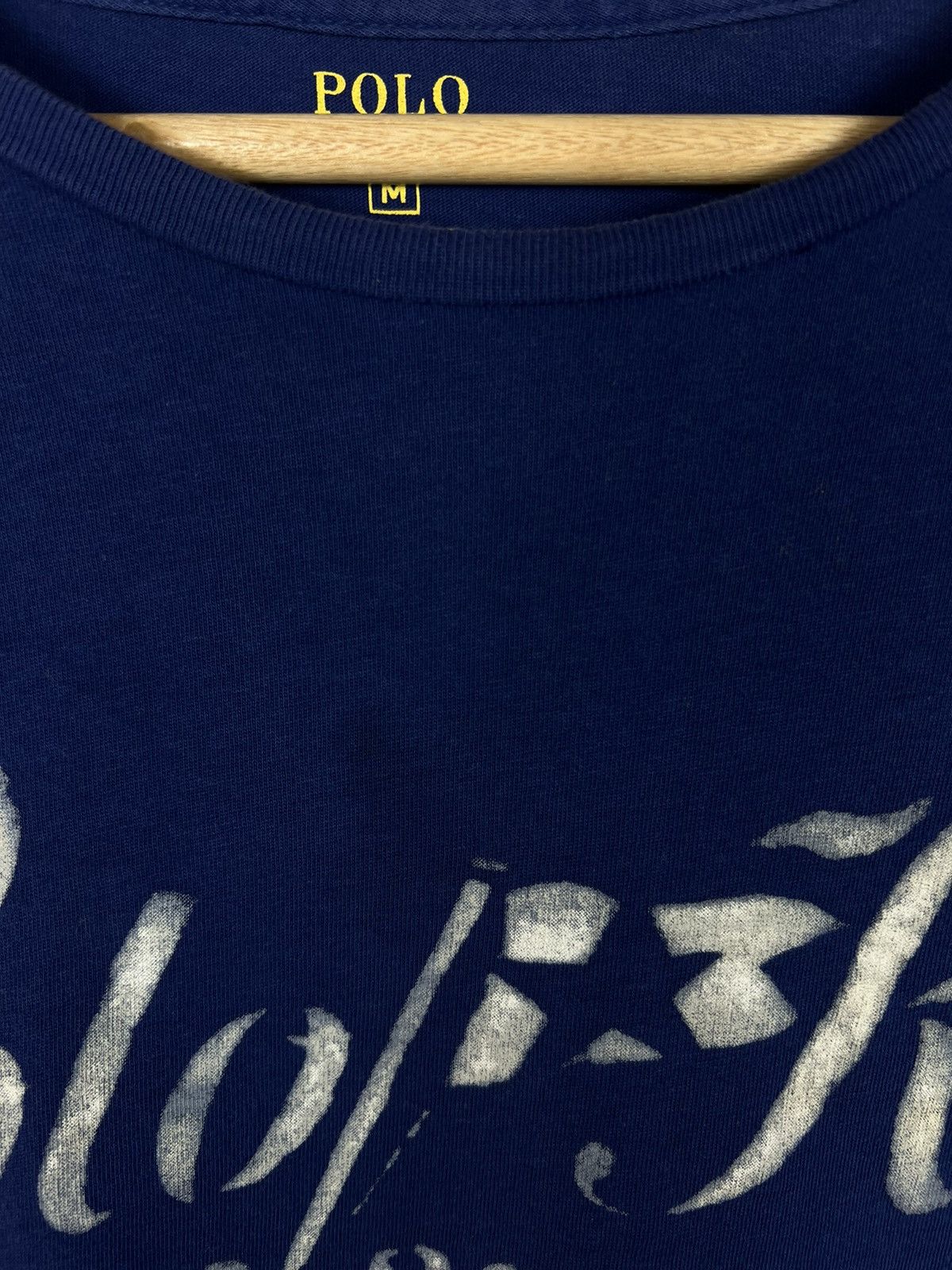 Polo Ralph Lauren Vintage Polo Ralph Lauren Big Logo T-Shirt Size US M / EU 48-50 / 2 - 3 Thumbnail