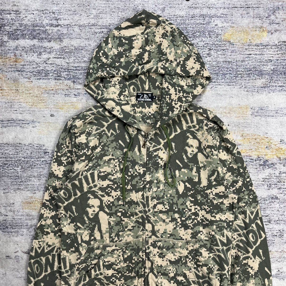 Hysteric Glamour Hysteric Glamour women digi camo zip hoodie Size US S / EU 44-46 / 1 - 3 Thumbnail