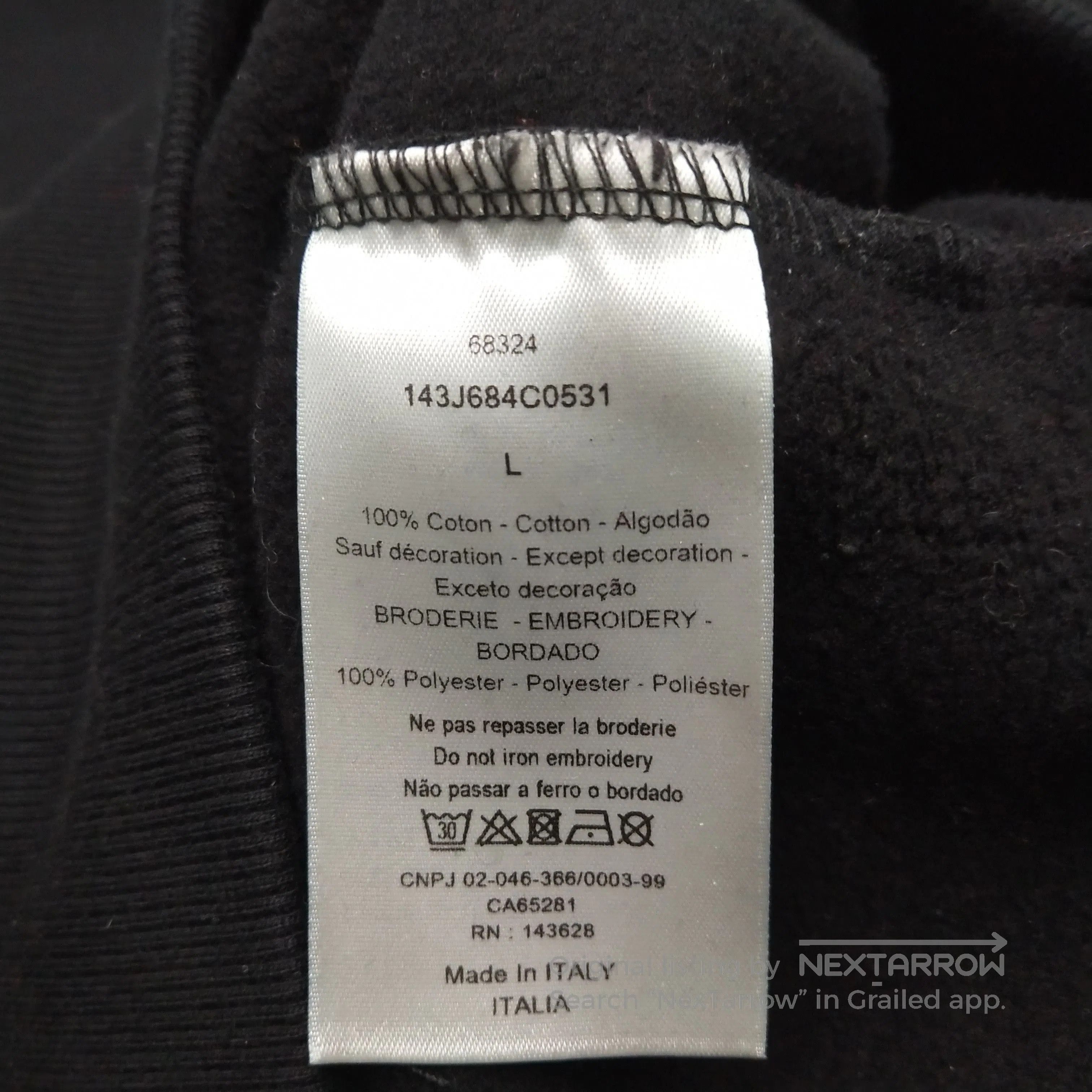 Dior Dior x Peter Doig Cotton Logo Crewneck Sweatshirt L. Size US L / EU 52-54 / 3 - 5 Thumbnail