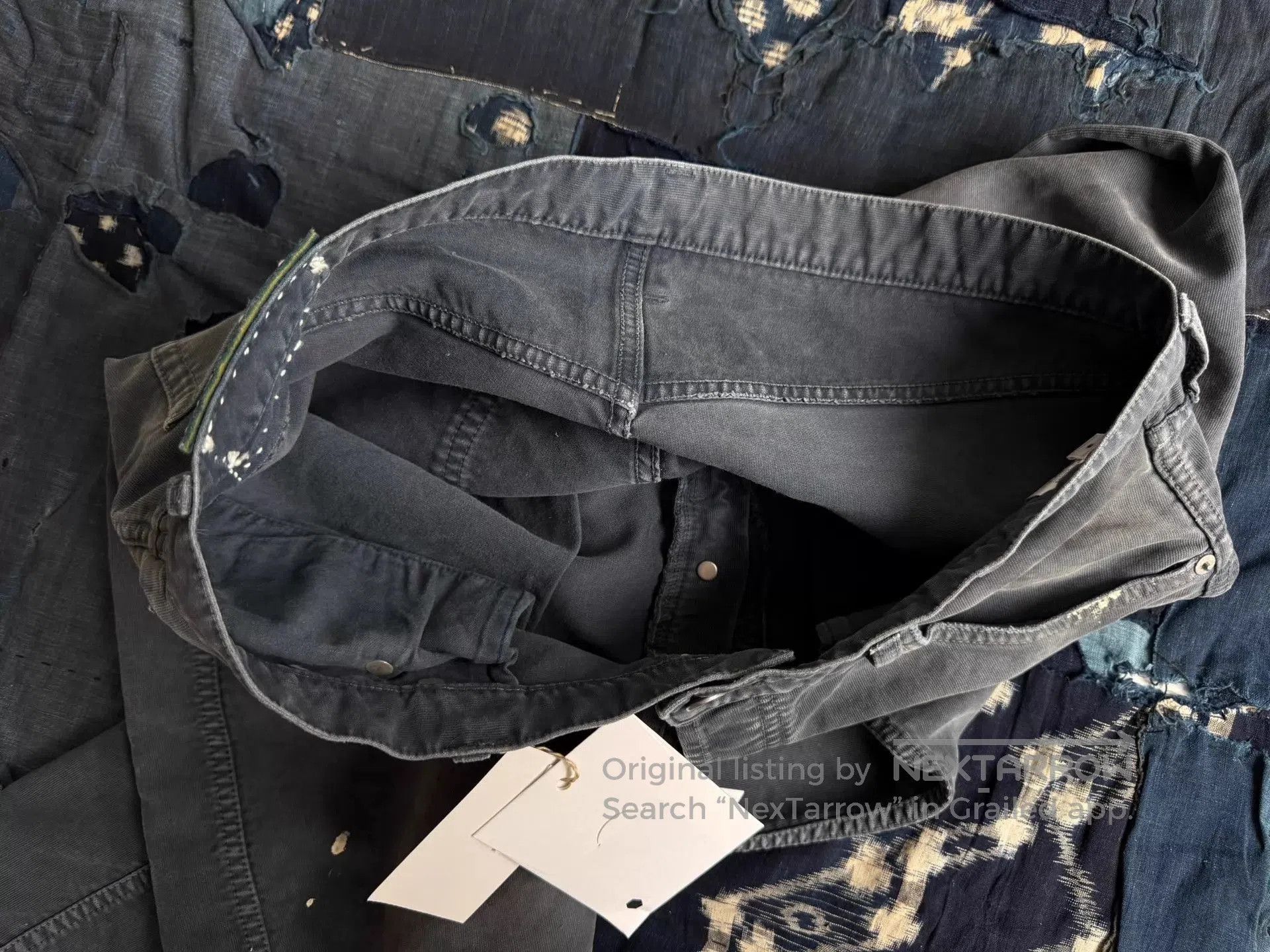 Visvim Blue Denim Pants with Distressed Details. Size US 34 / EU 50 - 8 Thumbnail