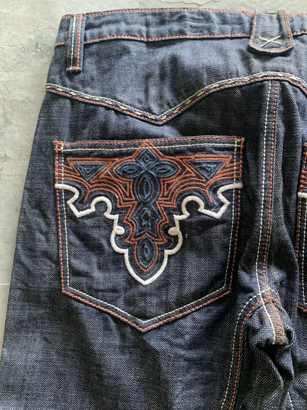 Antik Denim × Ksubi × Le Grande Bleu (L.G.B.) y2k antik denim western style cowboy with dope stitching Size US 36 / EU 52 - 19 Thumbnail