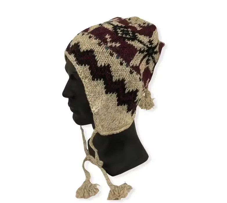 Other Vintage Knit Made in USA Beanie Size ONE SIZE - 1 Thumbnail