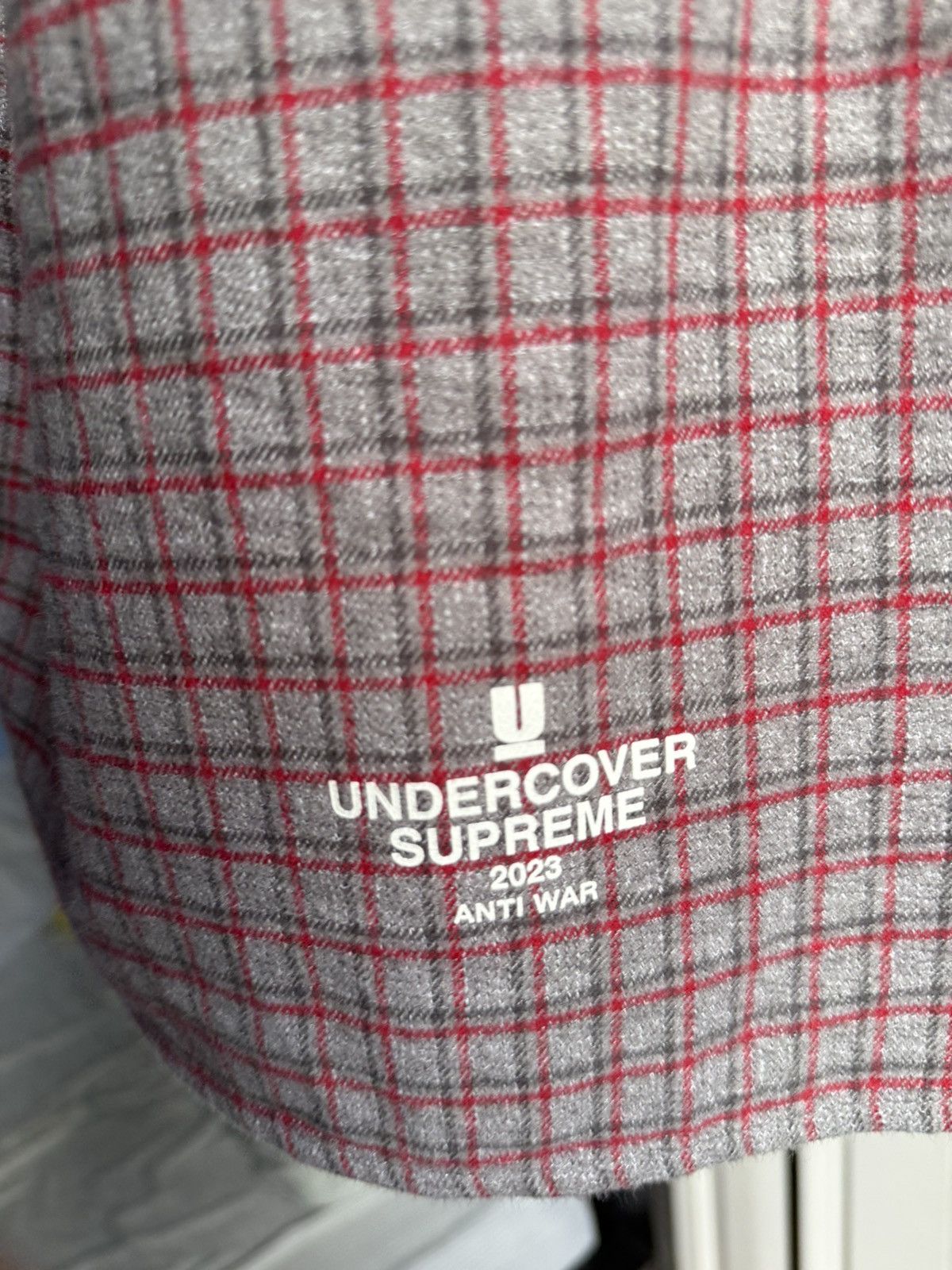 Supreme × Undercover Supreme x Undercover peace builder flannel Size US M / EU 48-50 / 2 - 5 Thumbnail