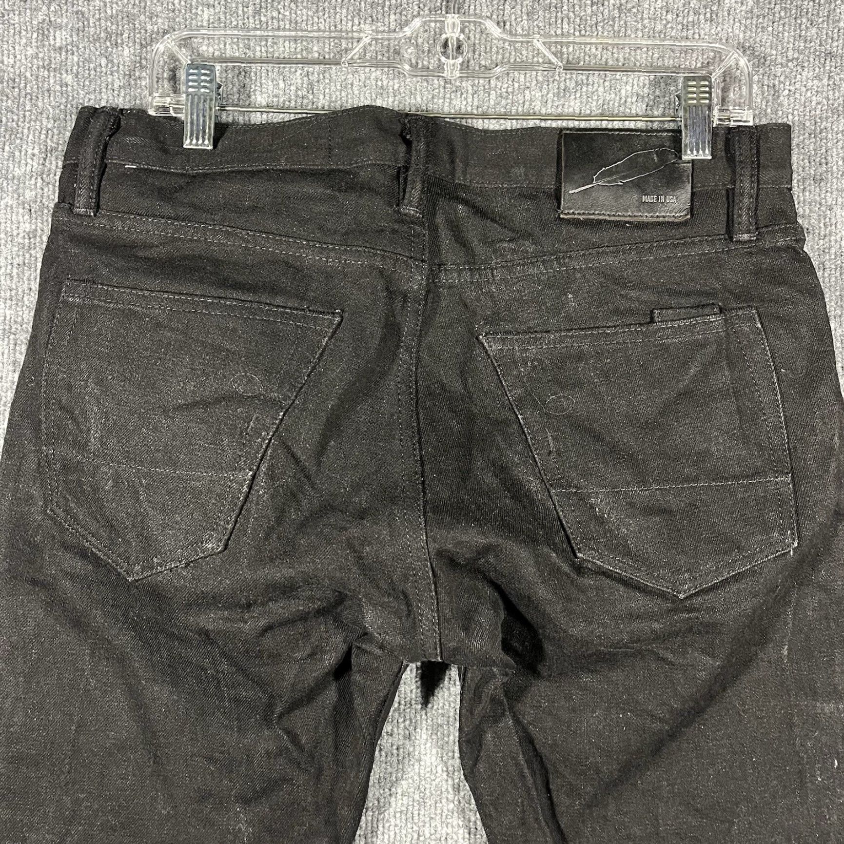 The Territory Ahead RGT Rogue Territory Jeans SK Slim Straight Japan Men 32x30 Black 31 Regular Color Black Mens 32 Inseam 30 Actual Size US 31 - 5 Thumbnail