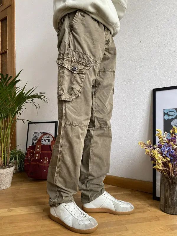 Japanese Brand Vntg Japanese Military Multi-pocket Cargo Pants Y2k slim fit Size US 34 / EU 50 - 2 Thumbnail